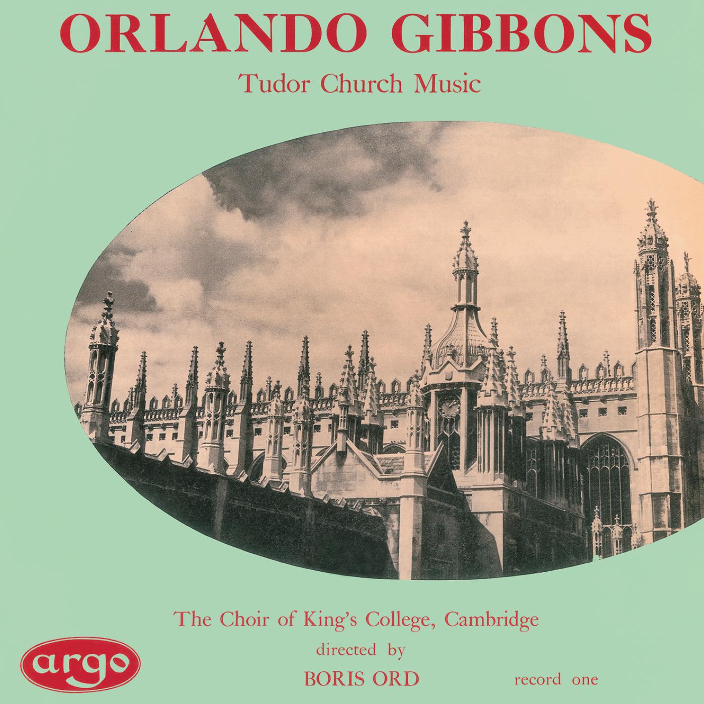 Постер альбома Gibbons: Tudor Church Music (Anthems & Voluntaries)