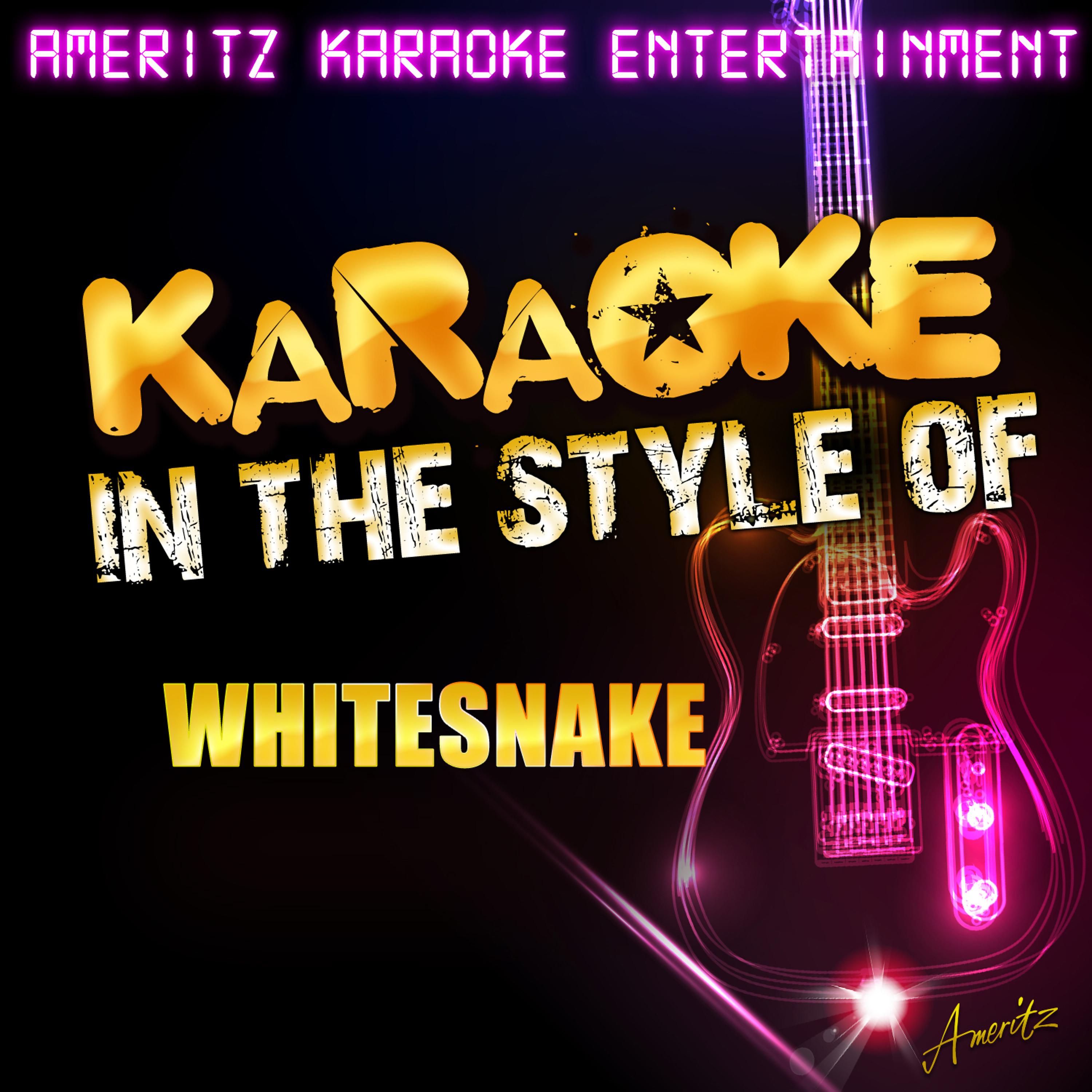 Постер альбома Karaoke (In the Style of Whitesnake)