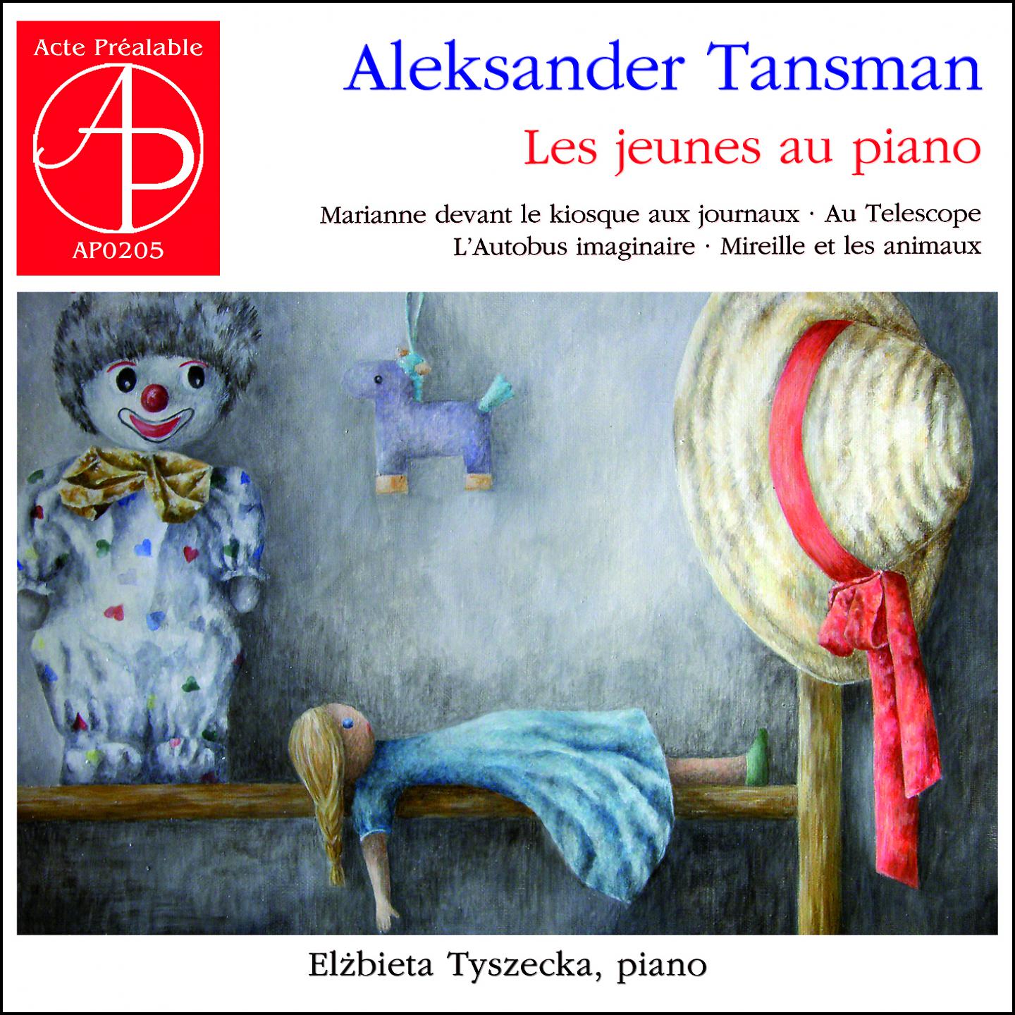 Постер альбома Aleksander tansman - les jeunes au piano
