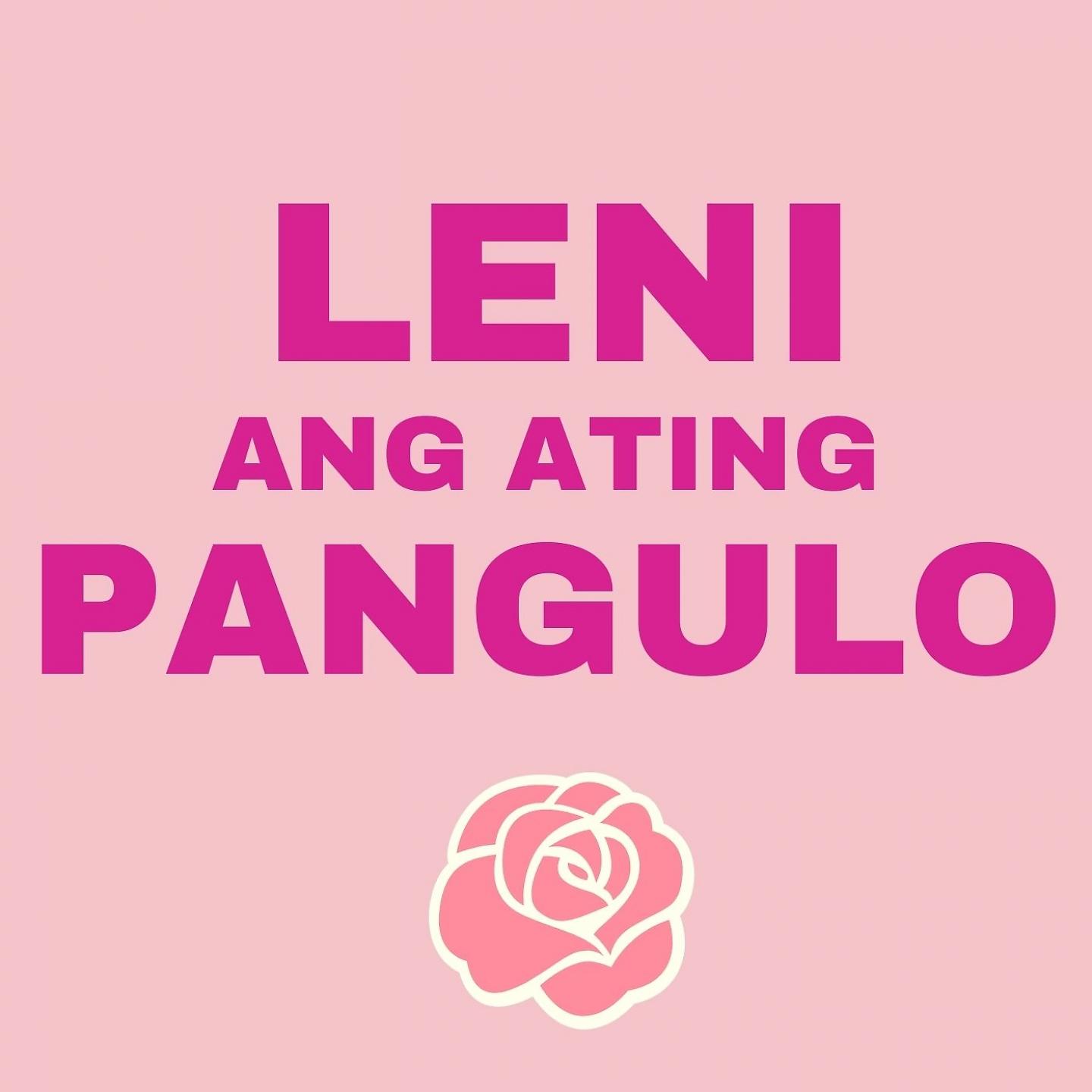 Постер альбома Leni Ang Ating Pangulo