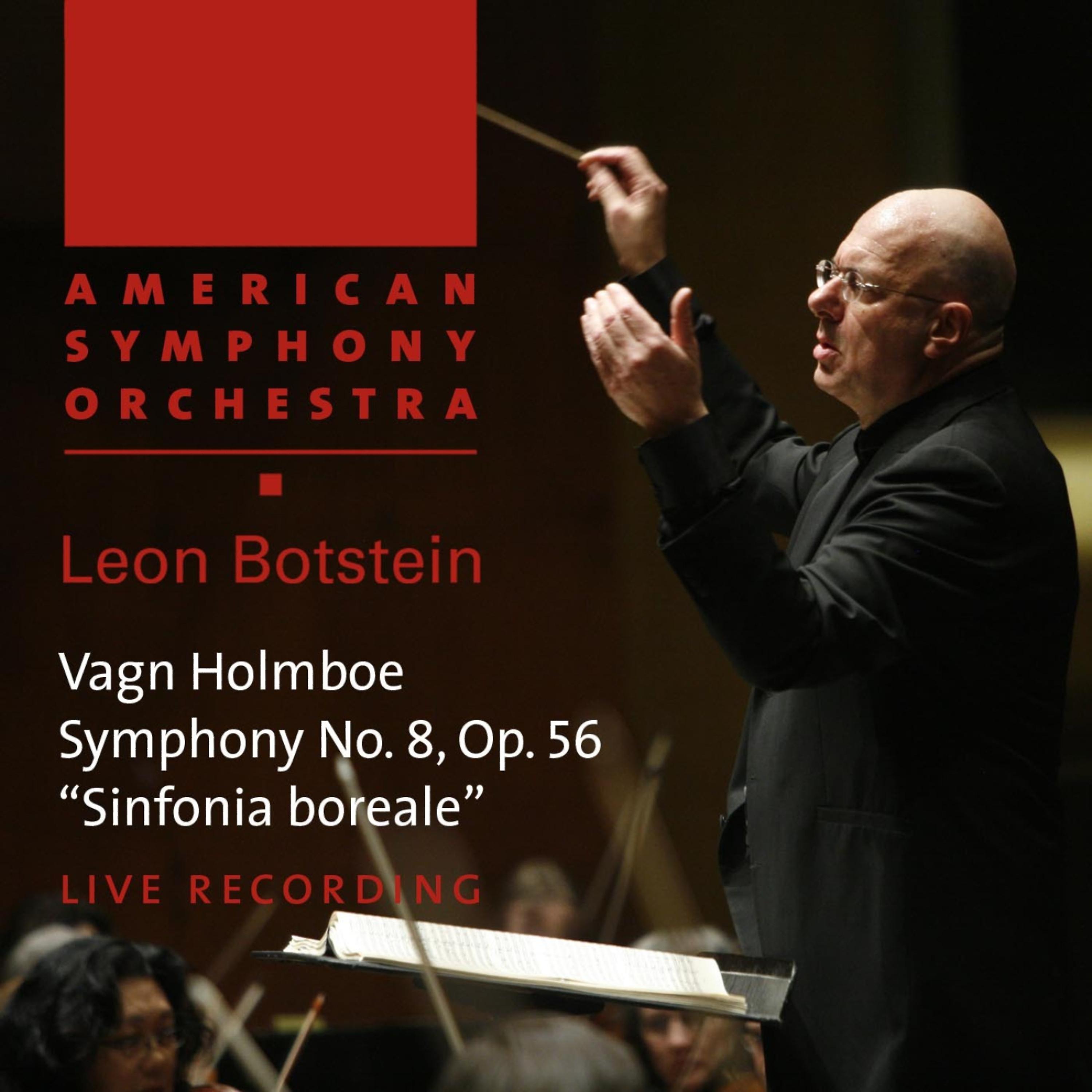 Постер альбома Holmboe: Symphony No. 8, Op. 56  "Sinfonia boreale"