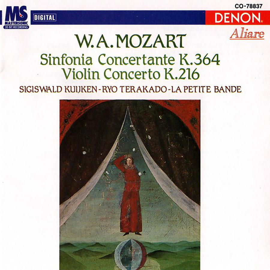 Постер альбома Wolfgang Amadeus Mozart: Sinfonia Concertante & Violin Concerto