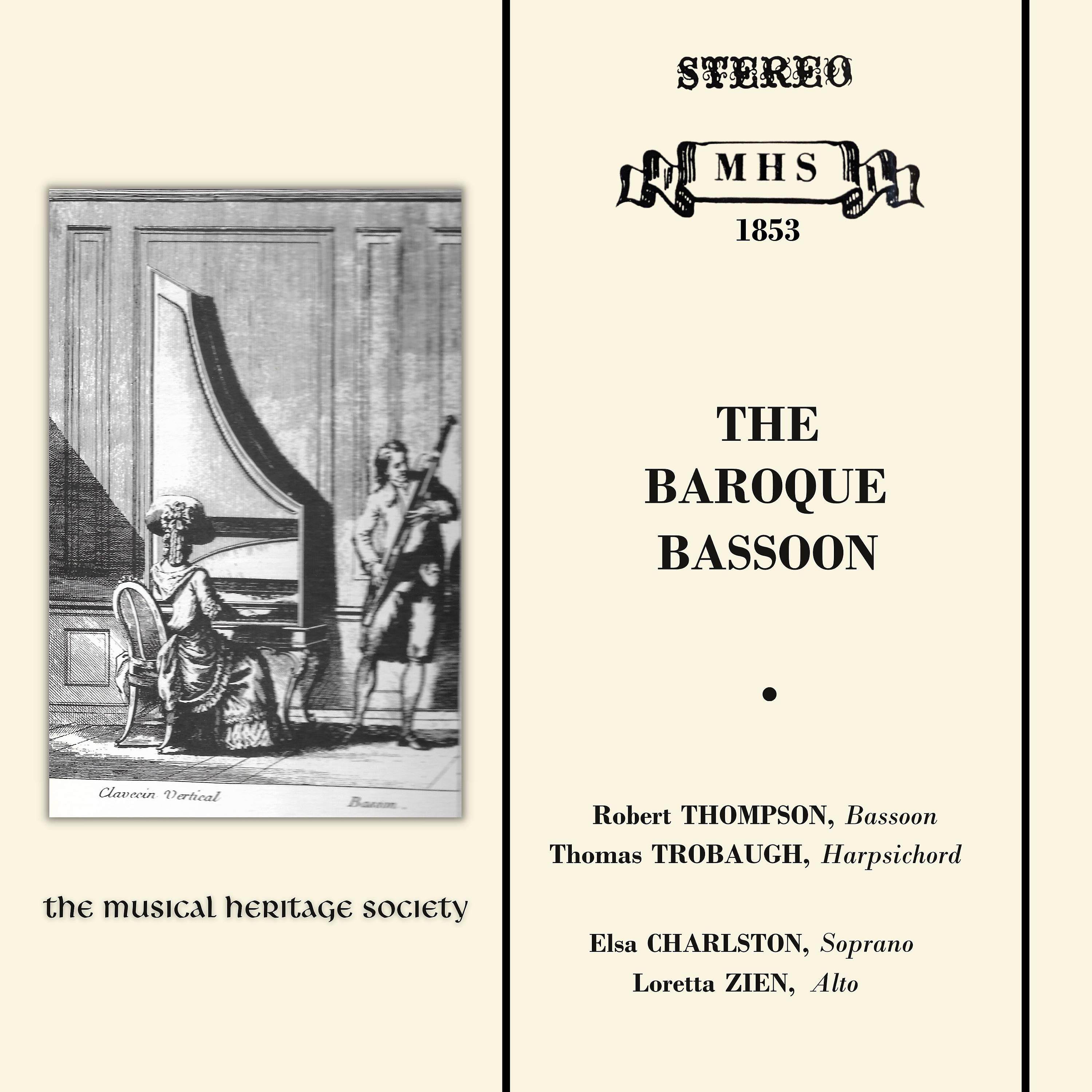 Постер альбома The Baroque Bassoon