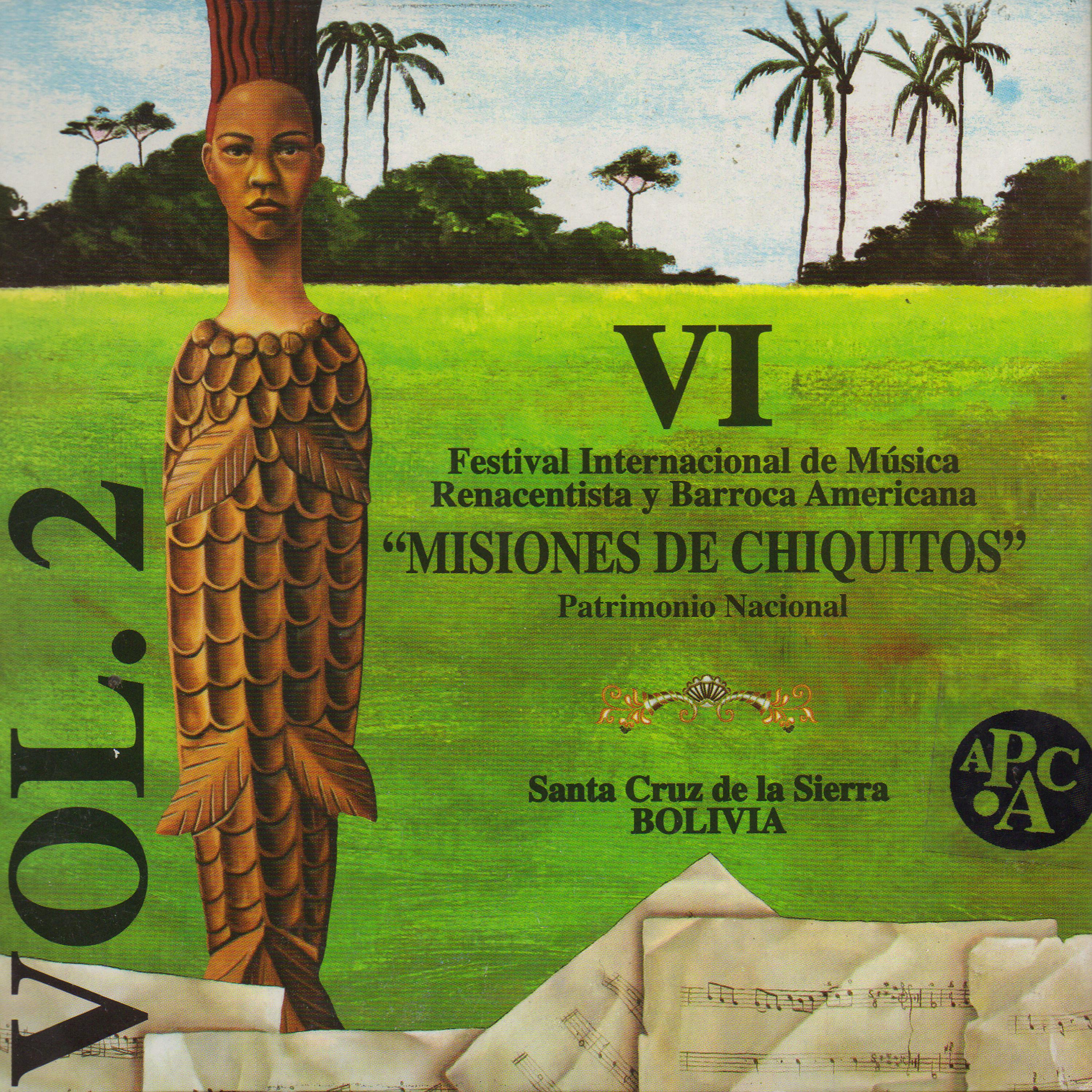 Постер альбома VI Festival de Música Barroca "Misiones de Chiquitos" Vol. 2