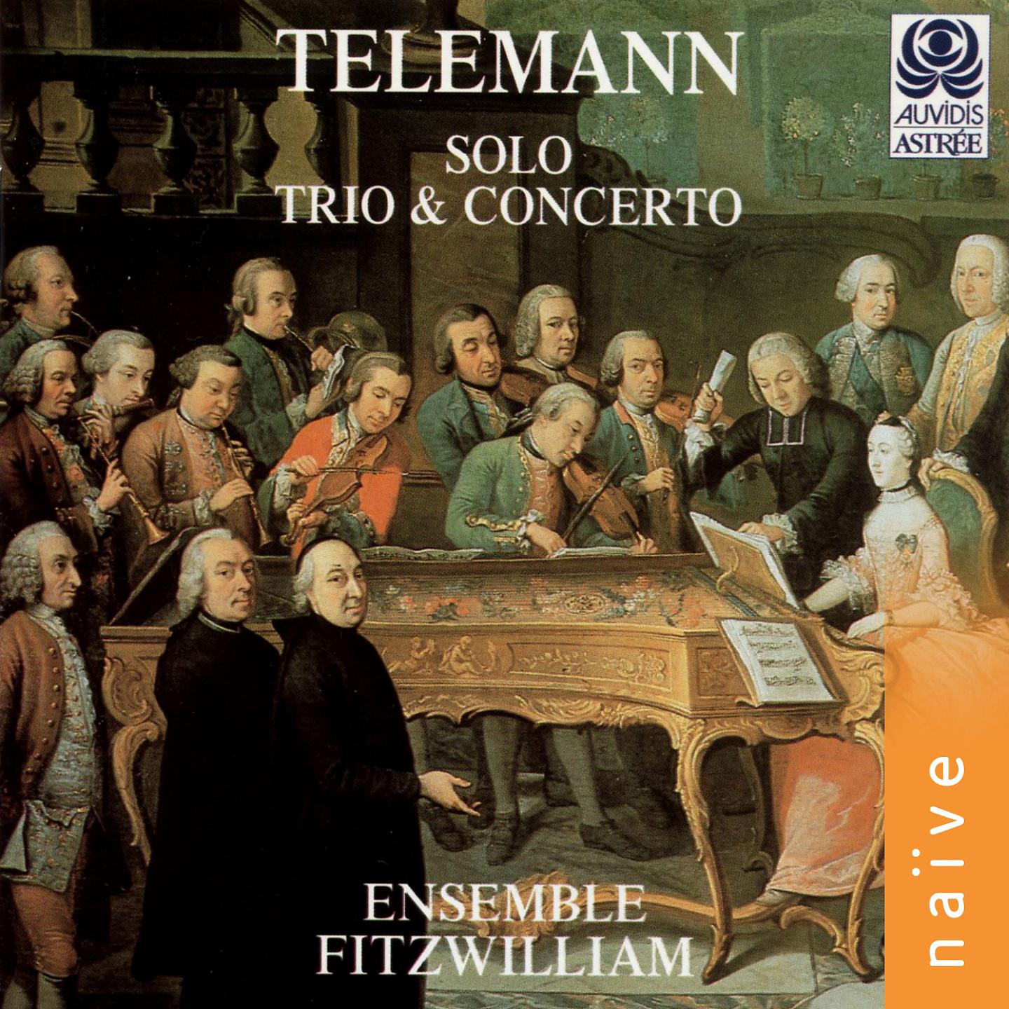 Постер альбома Telemann: Solo, Trio & Concerto