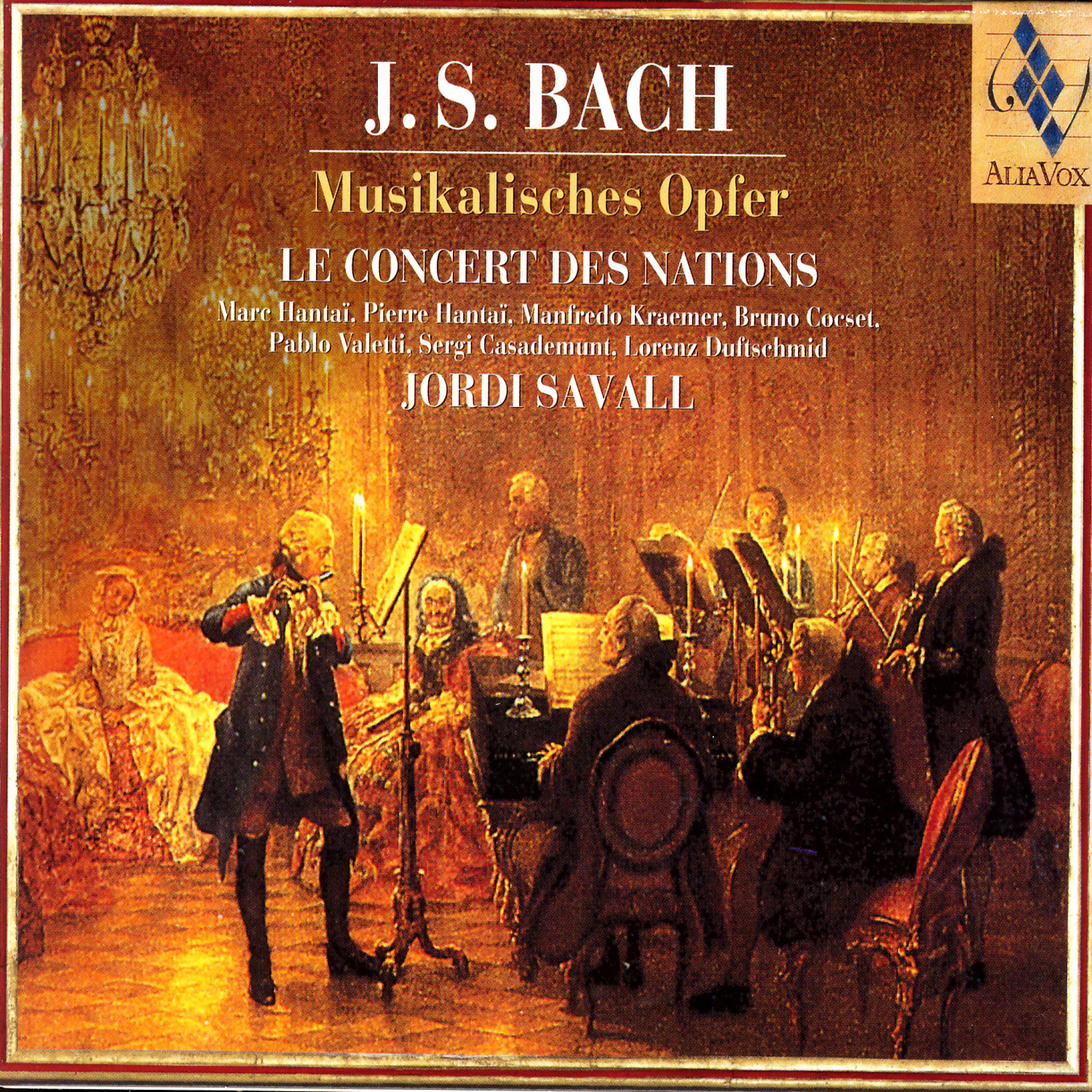 Постер альбома J.S. Bach: Musikalisches Opfer
