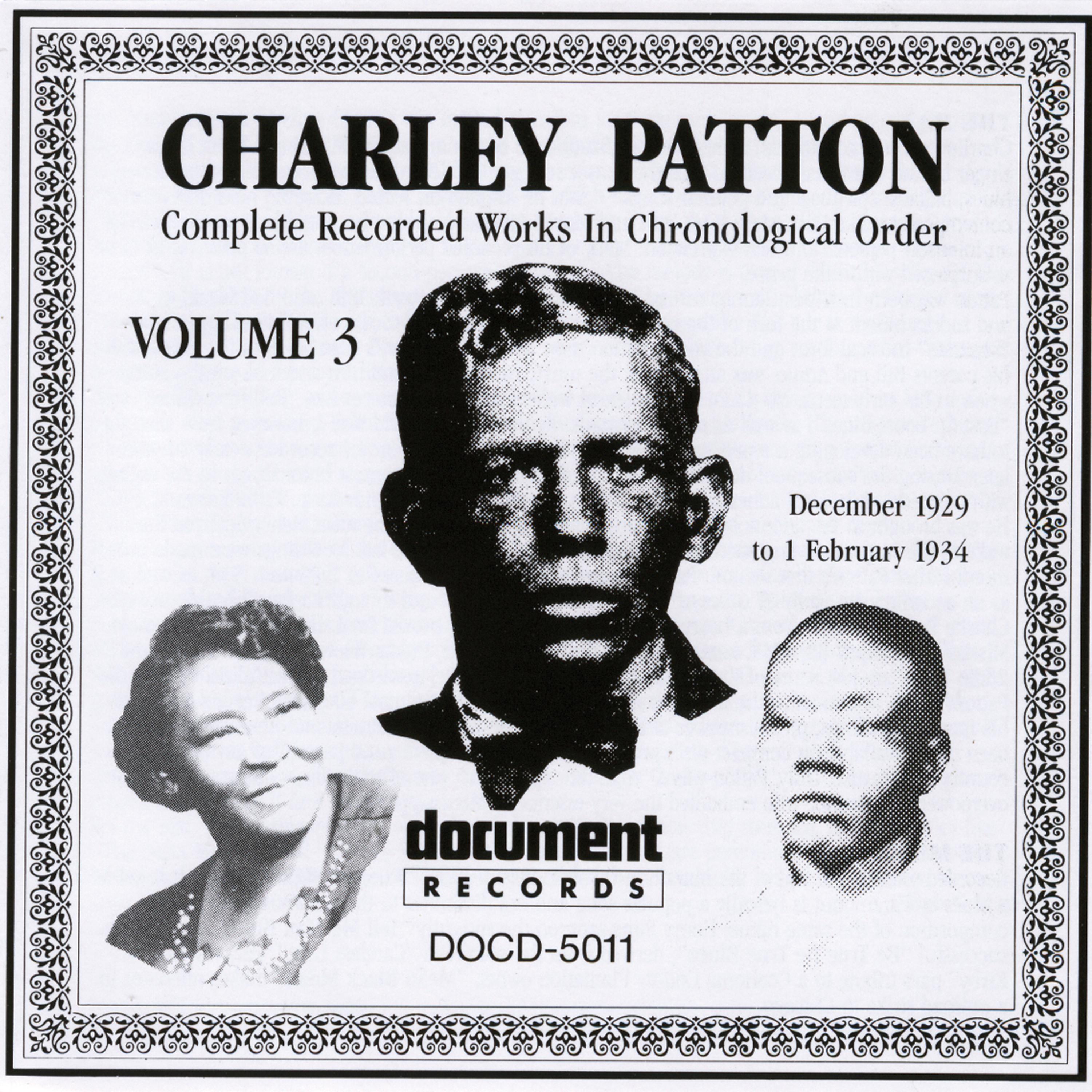Постер альбома Charley Patton Vol. 3 (1929 - 1934)