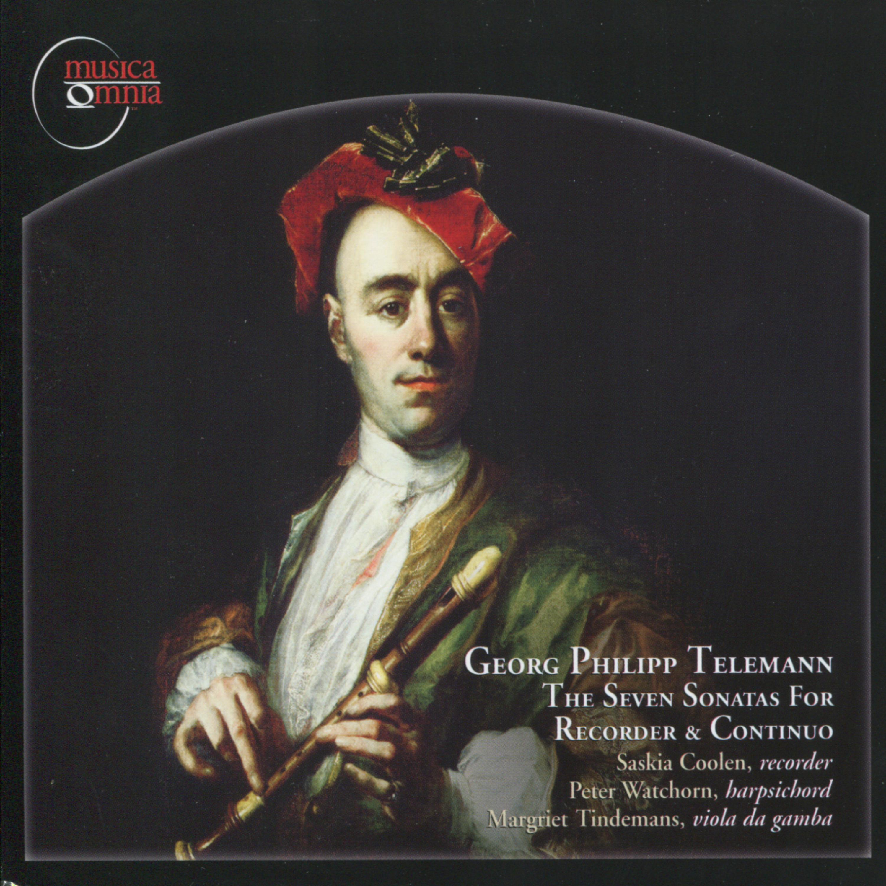 Постер альбома Telemann: The Seven Sonatas for Recorder & Continuo