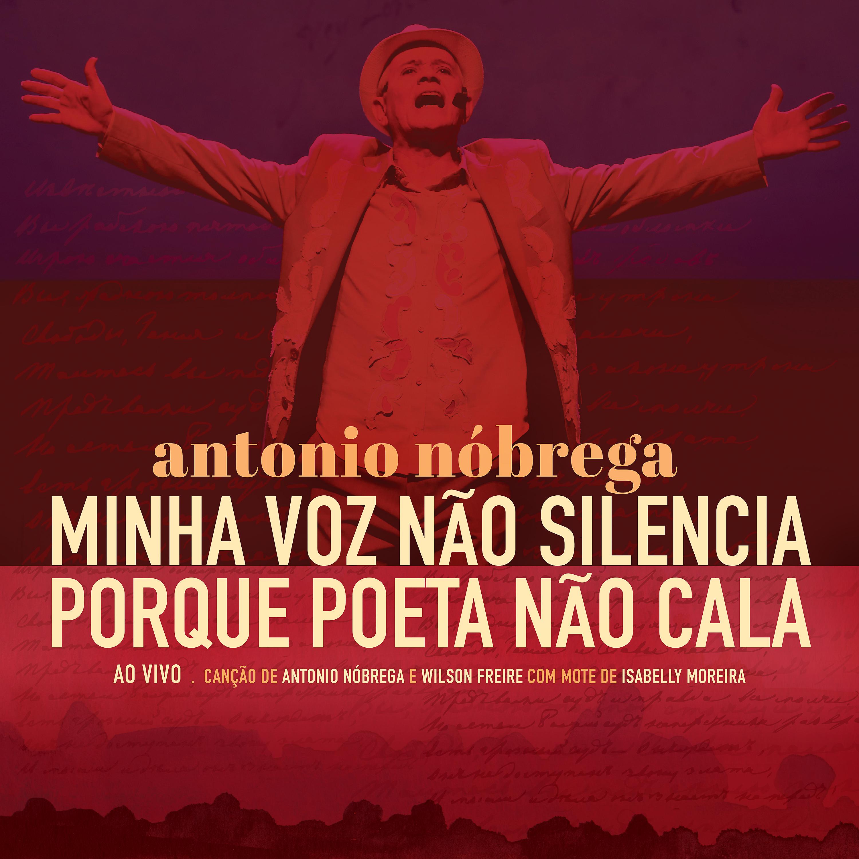 Постер альбома Minha Voz Não Silencia Porque o Poeta Não Cala - Ao Vivo