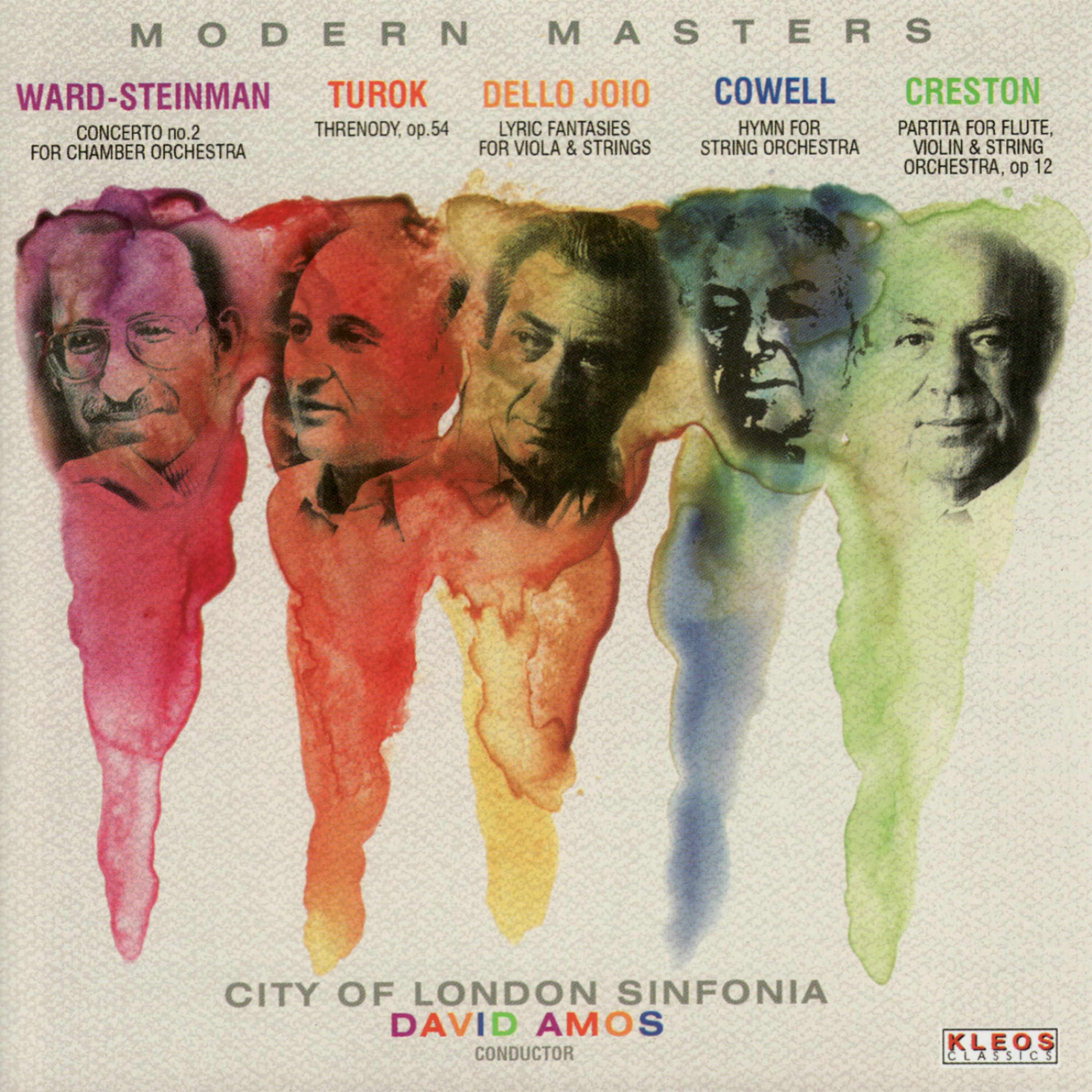 Постер альбома Ward-Steinman, Turok, Dello Joio, Cowell, Creston: Modern Masters