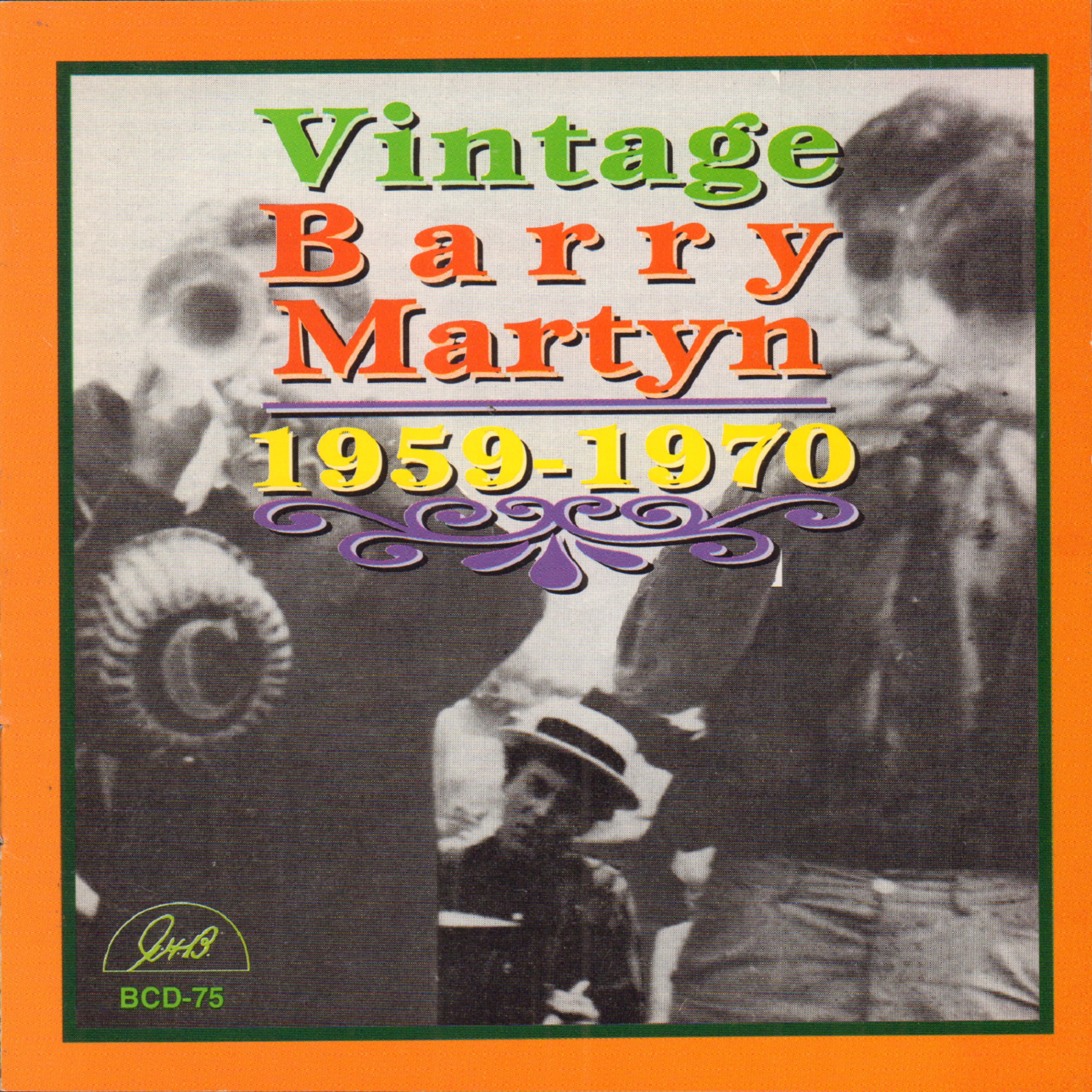 Постер альбома Vintage Barry Martyn 1959-1970