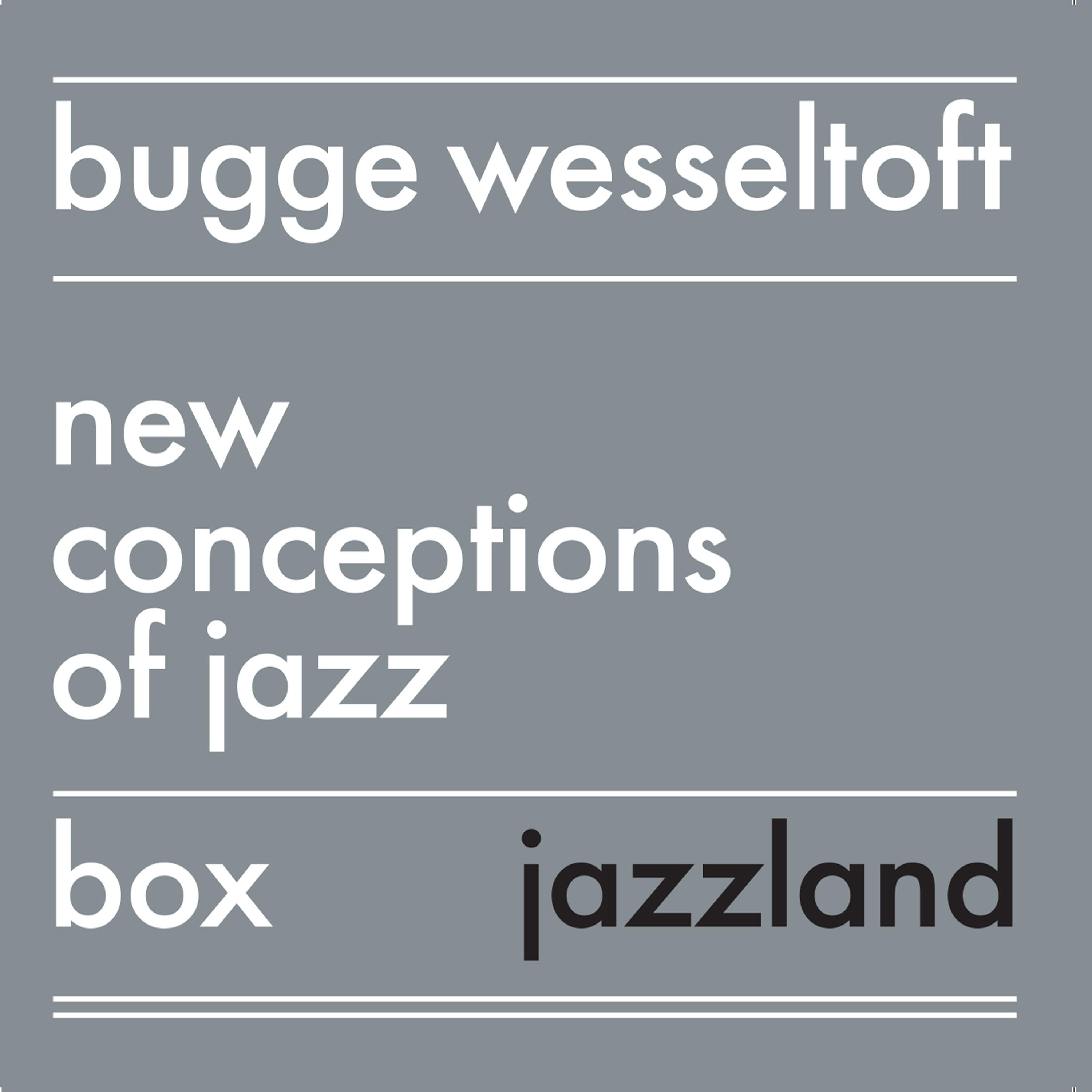 Постер альбома New Conception of Jazz Box Set