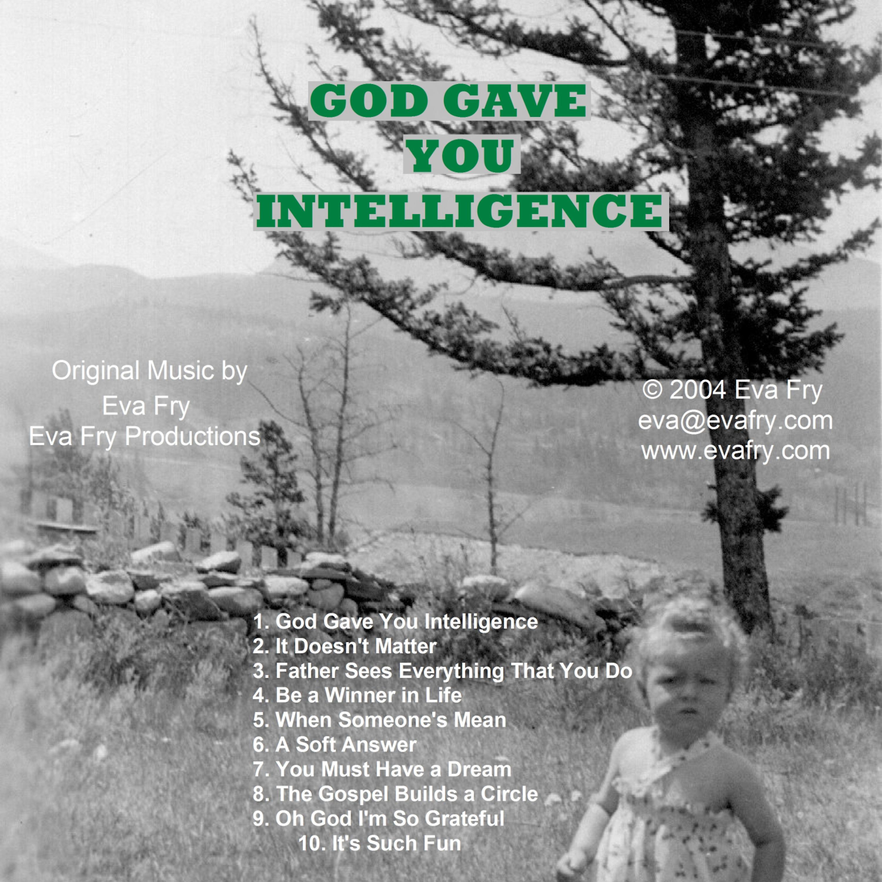 Постер альбома God Gave You Intelligence