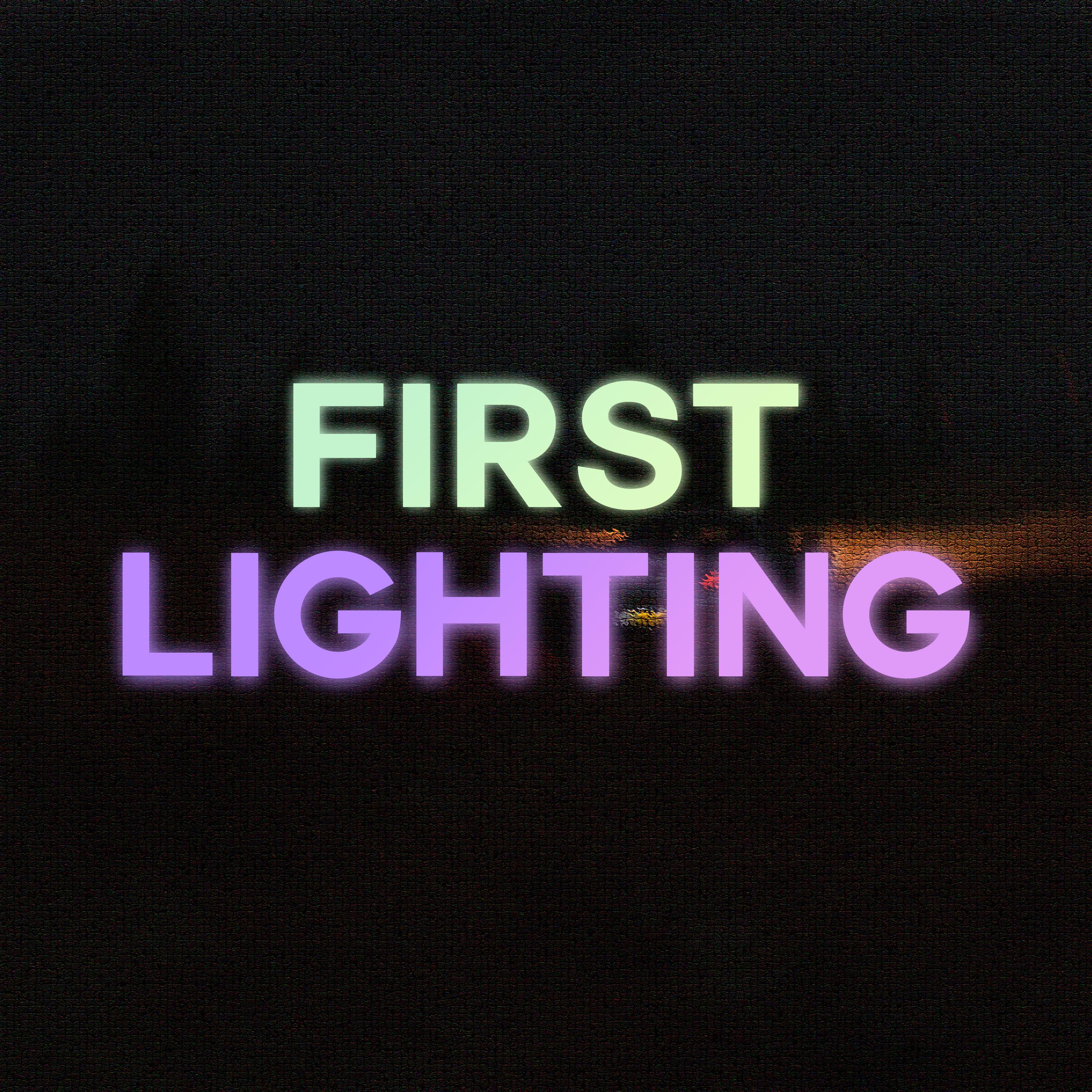 Постер альбома FIRST LIGHTING