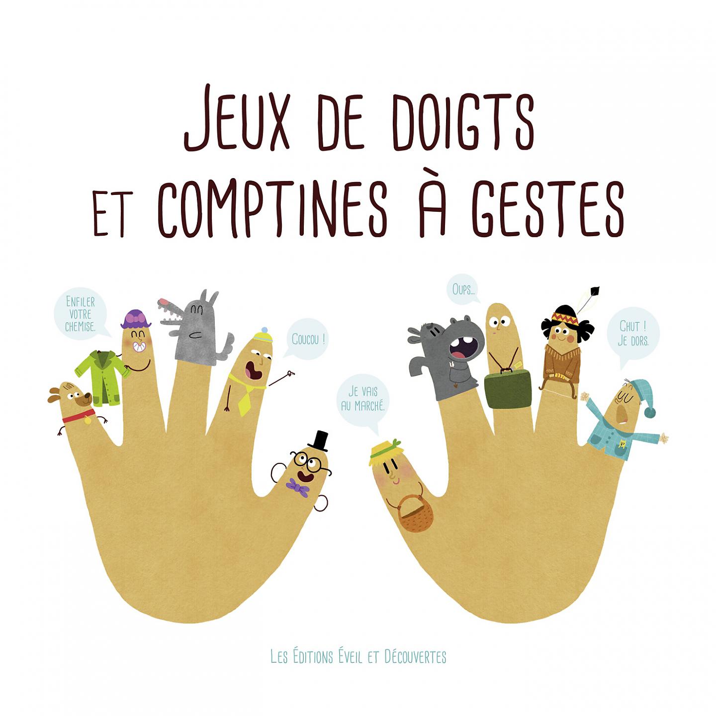 Постер альбома Jeux de doigts & comptines à gestes