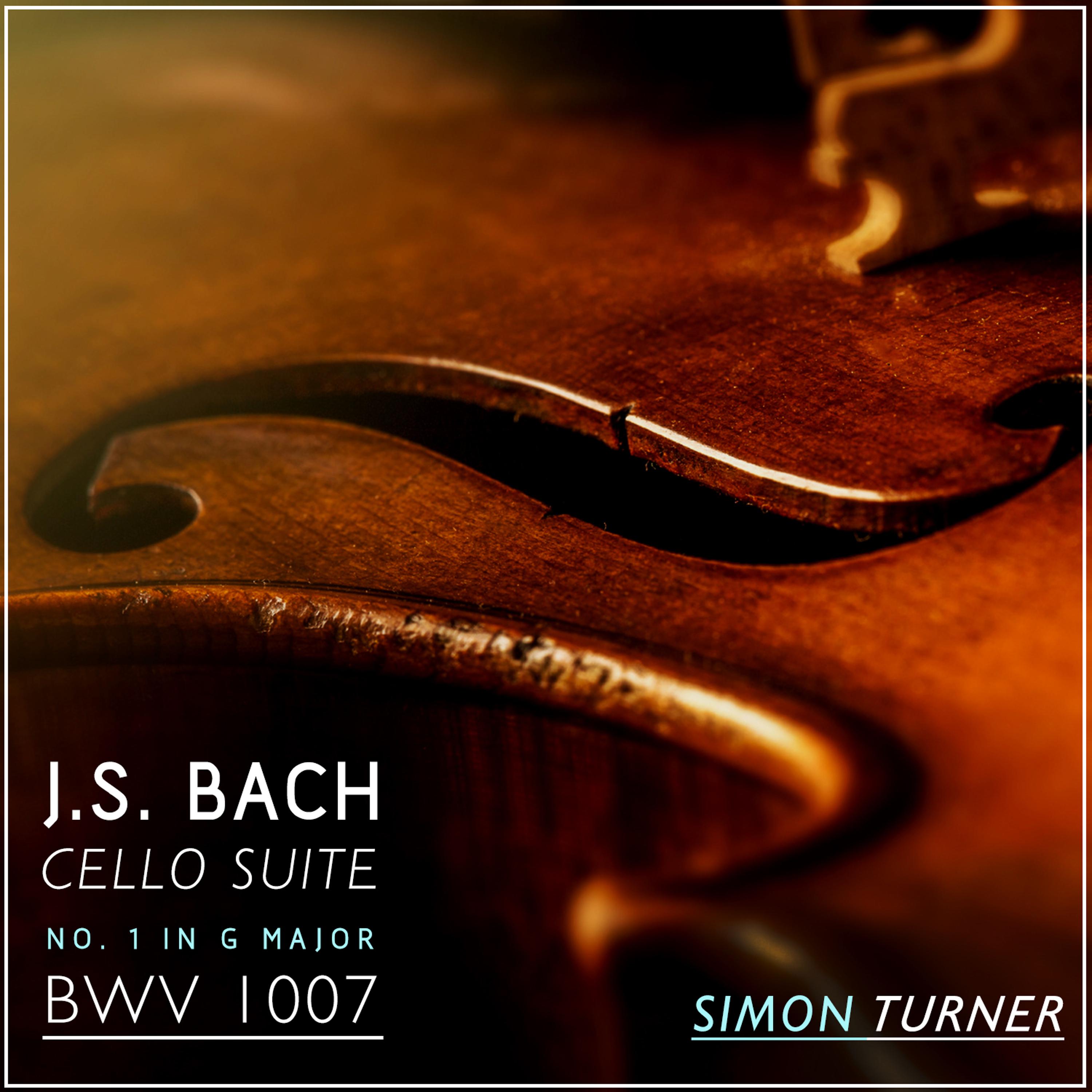 Постер альбома J.S. Bach: Cello Suite No. 1 in G Major, Bwv 1007