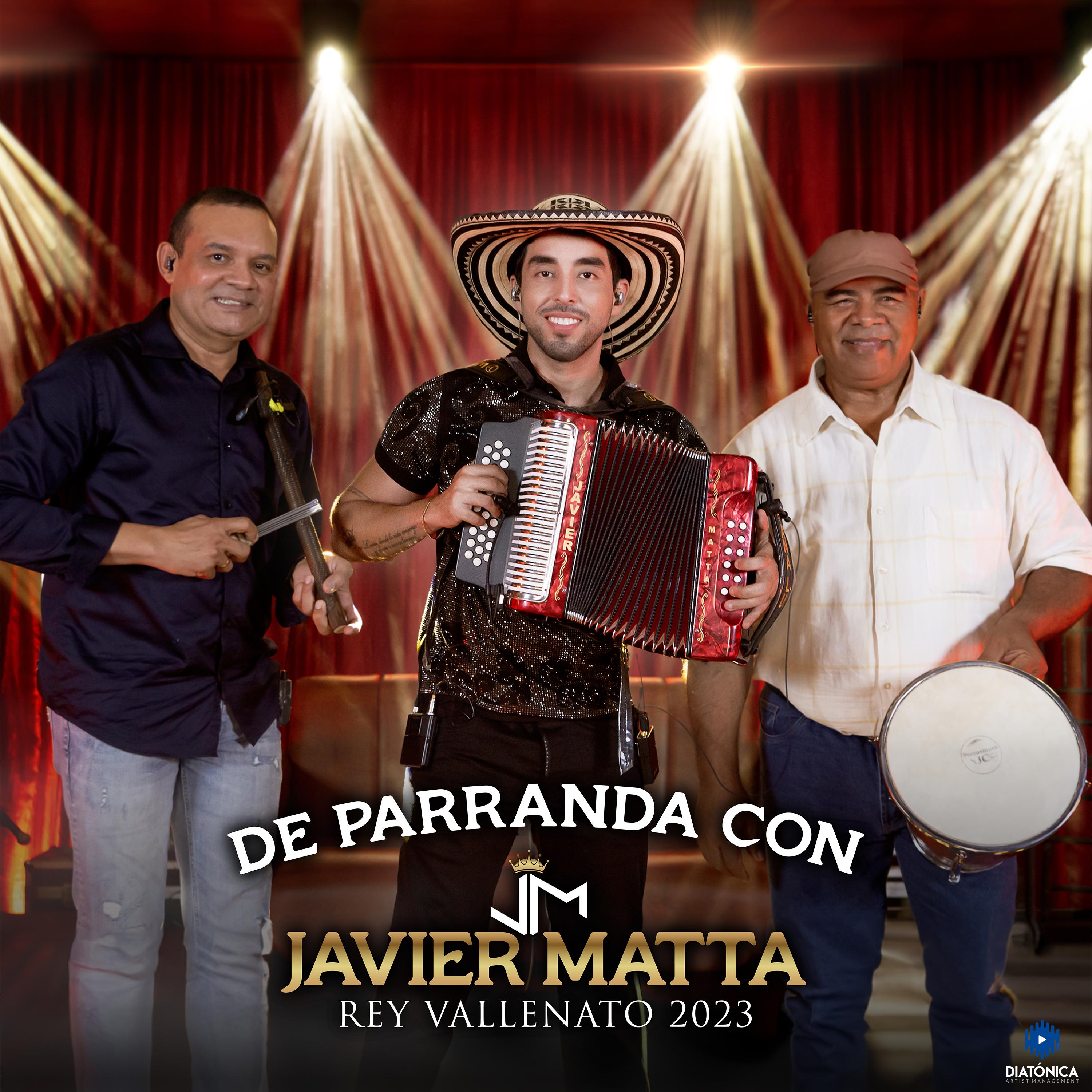 Постер альбома De Parranda Con Javier Matta Rey Vallenato 2023
