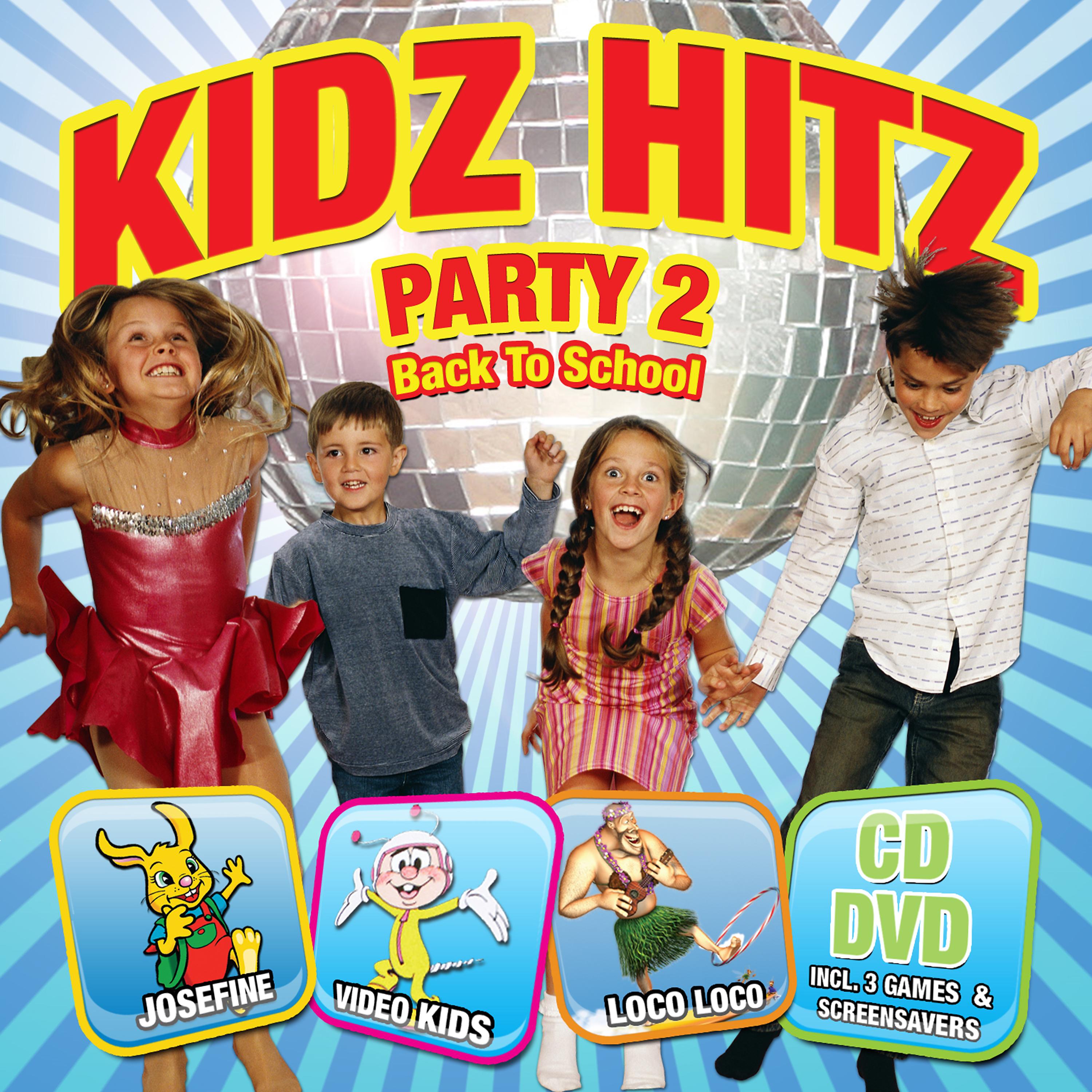 Постер альбома Kidz Hitz Party 2 – Back to School