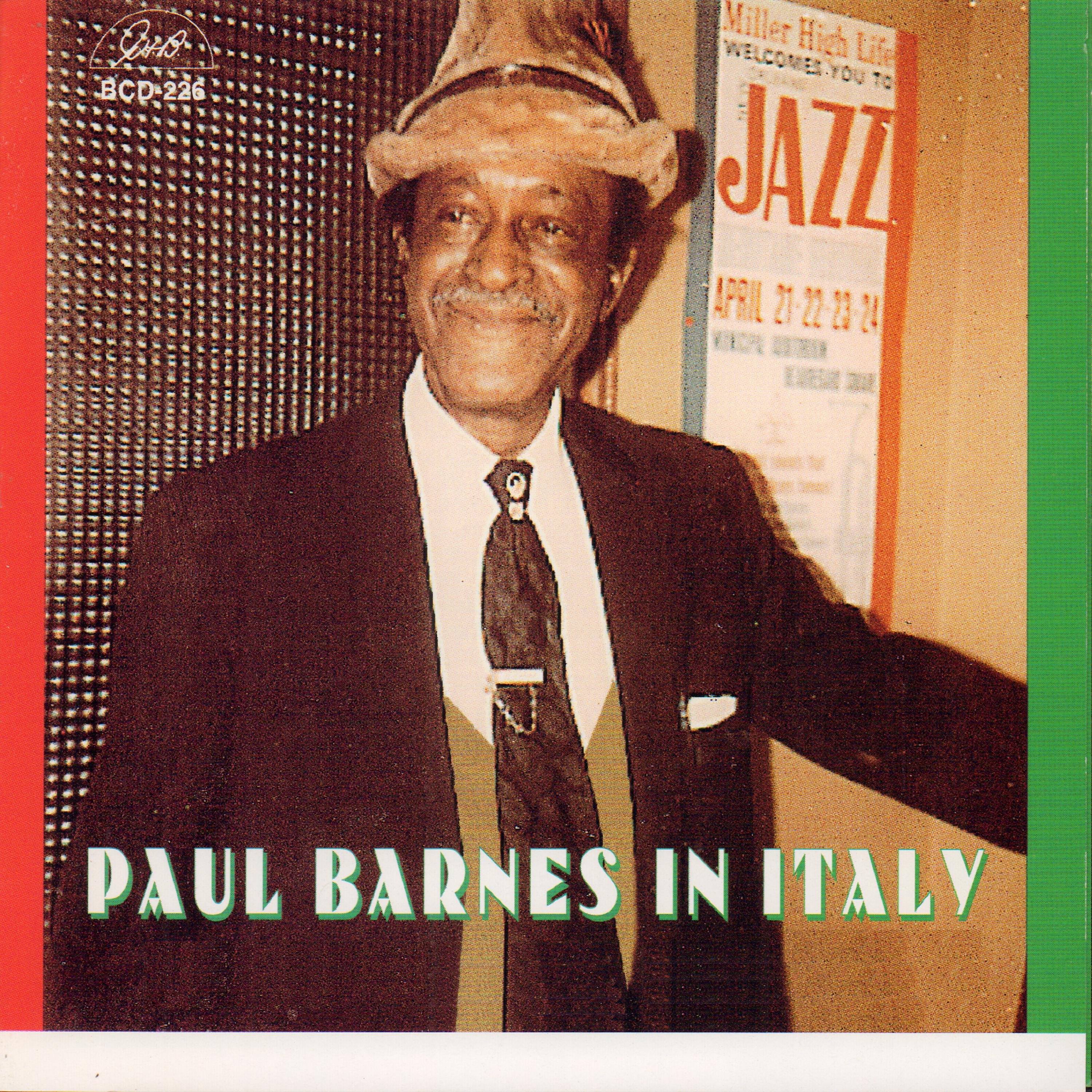 Постер альбома Paul Barnes in Italy