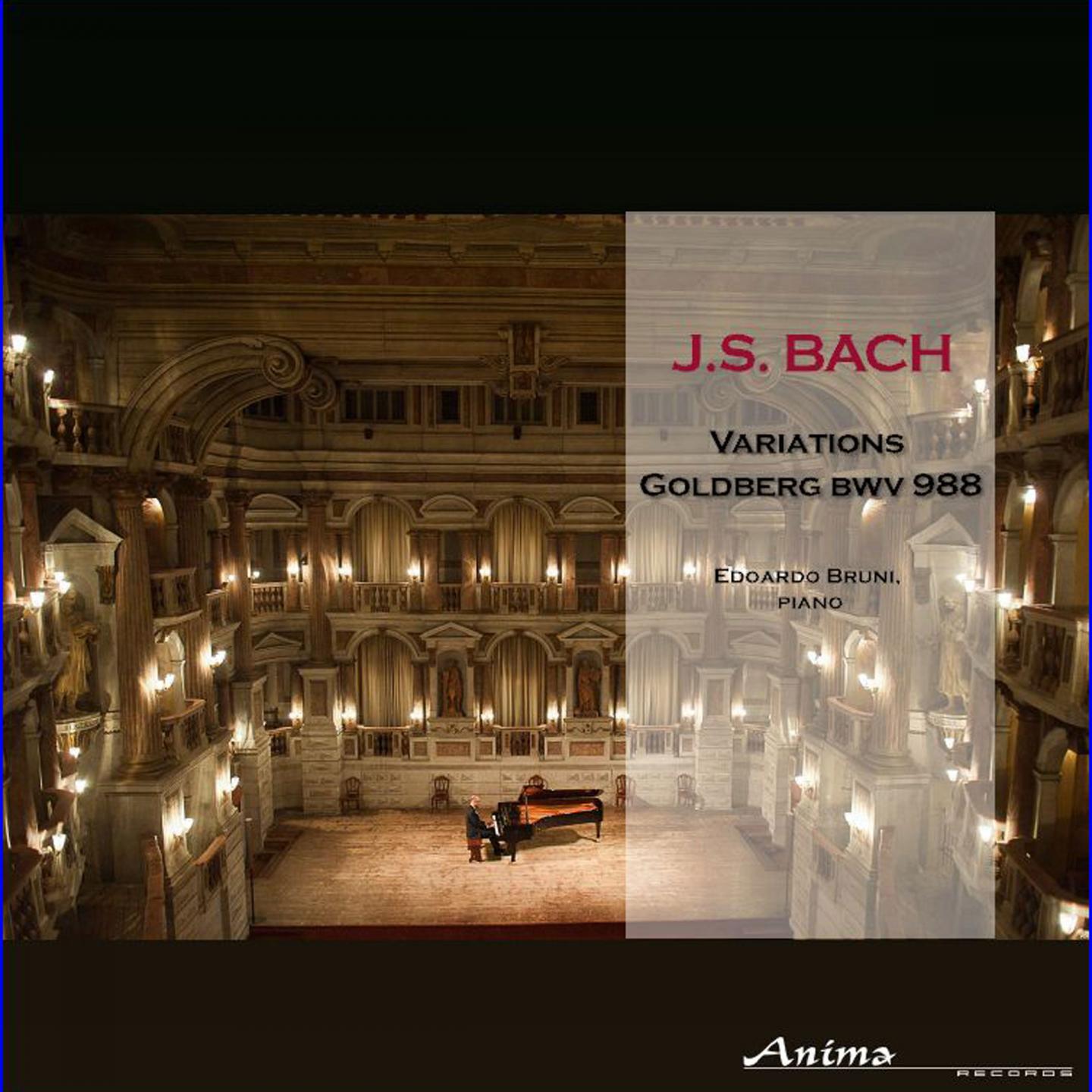 Постер альбома Bach: Variations Golberg, BWV 988