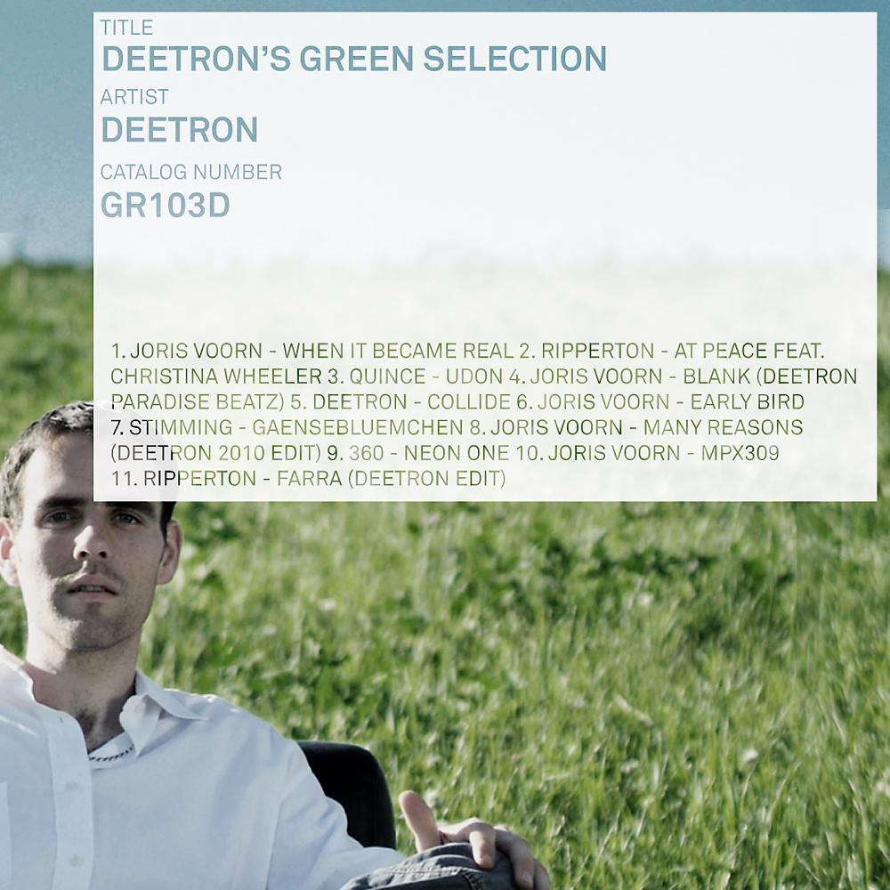 Постер альбома Deetron's Green Selection