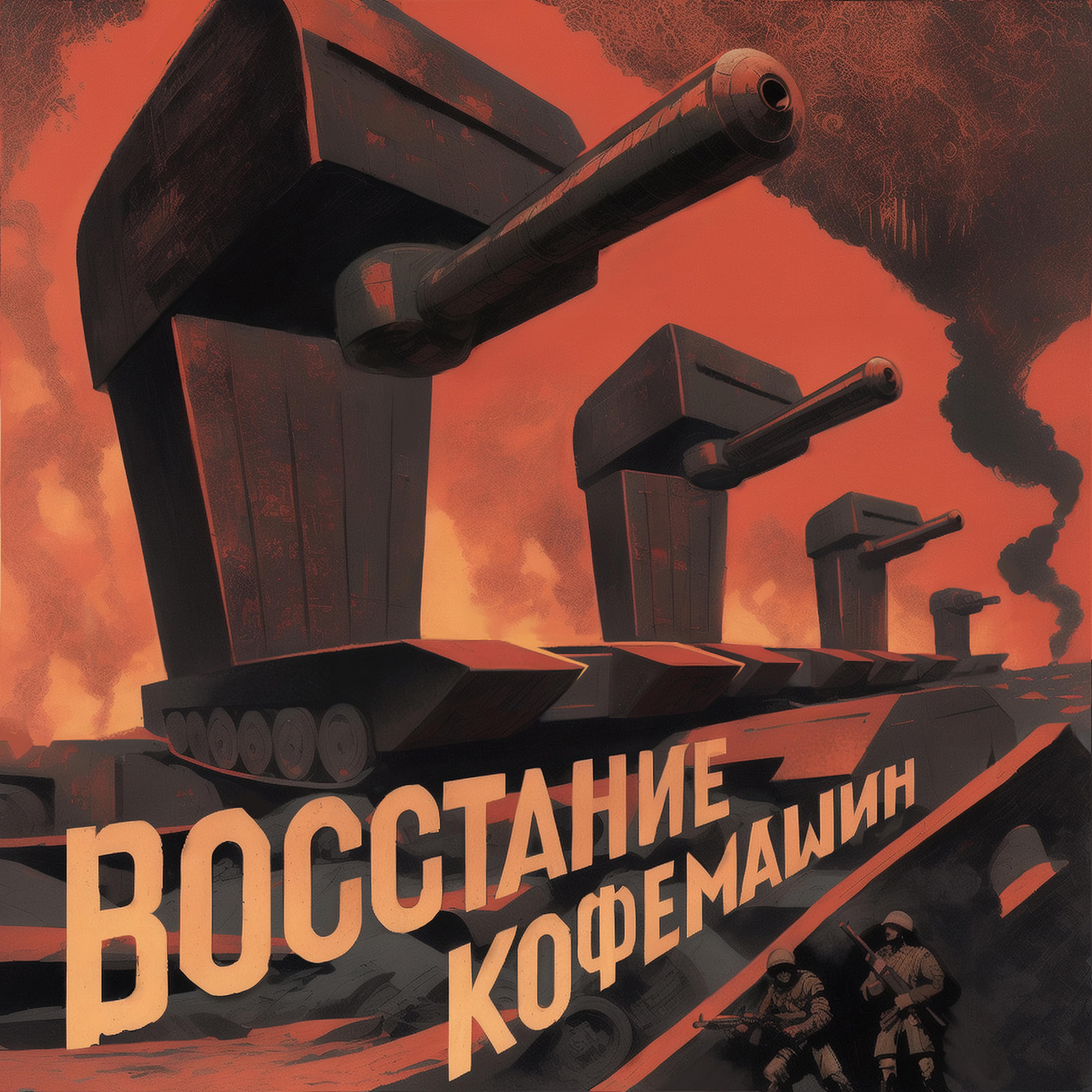 Постер альбома ВОССТАНИЕ_КОФЕМАШИН