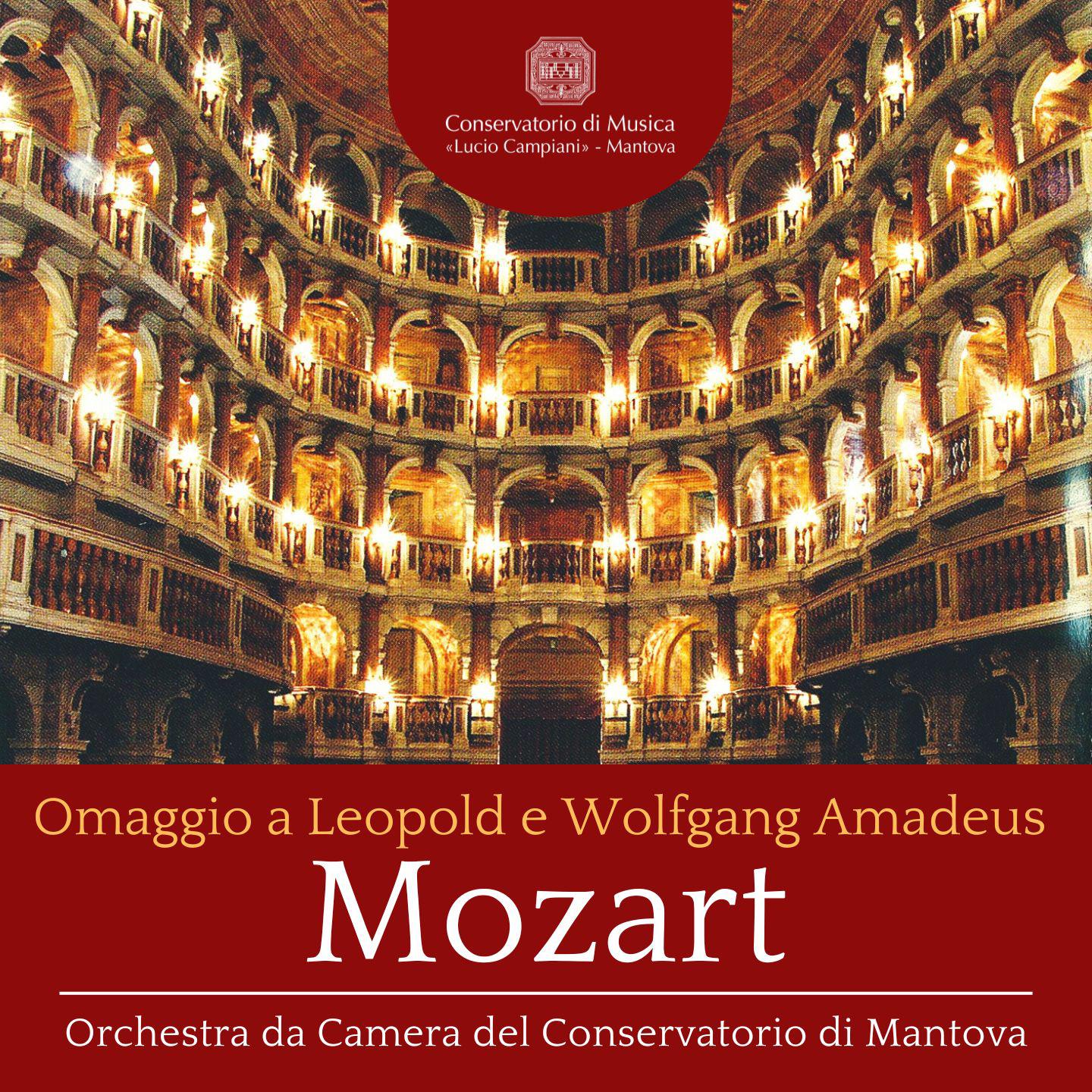 Постер альбома Omaggio a Leopold e Wolfgang Amadeus Mozart