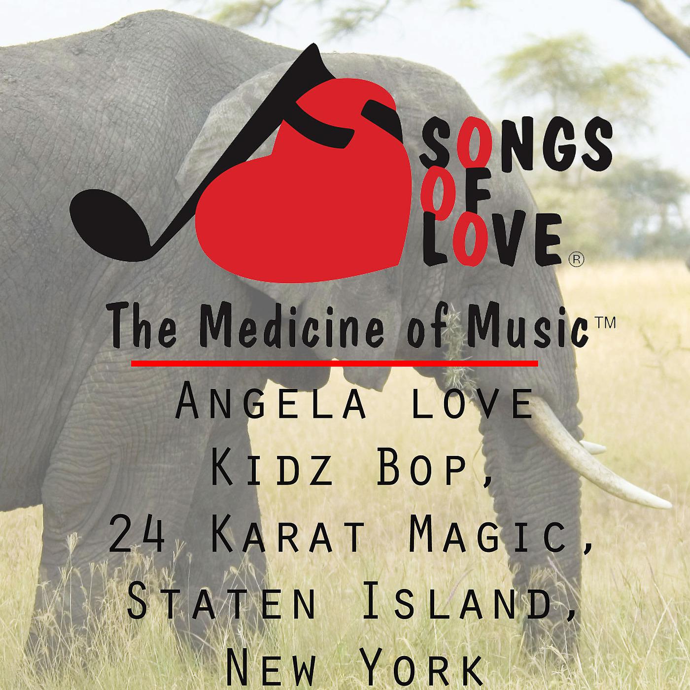 Постер альбома Angela Love Kidz Bop, 24 Karat Magic, Staten Island, New York