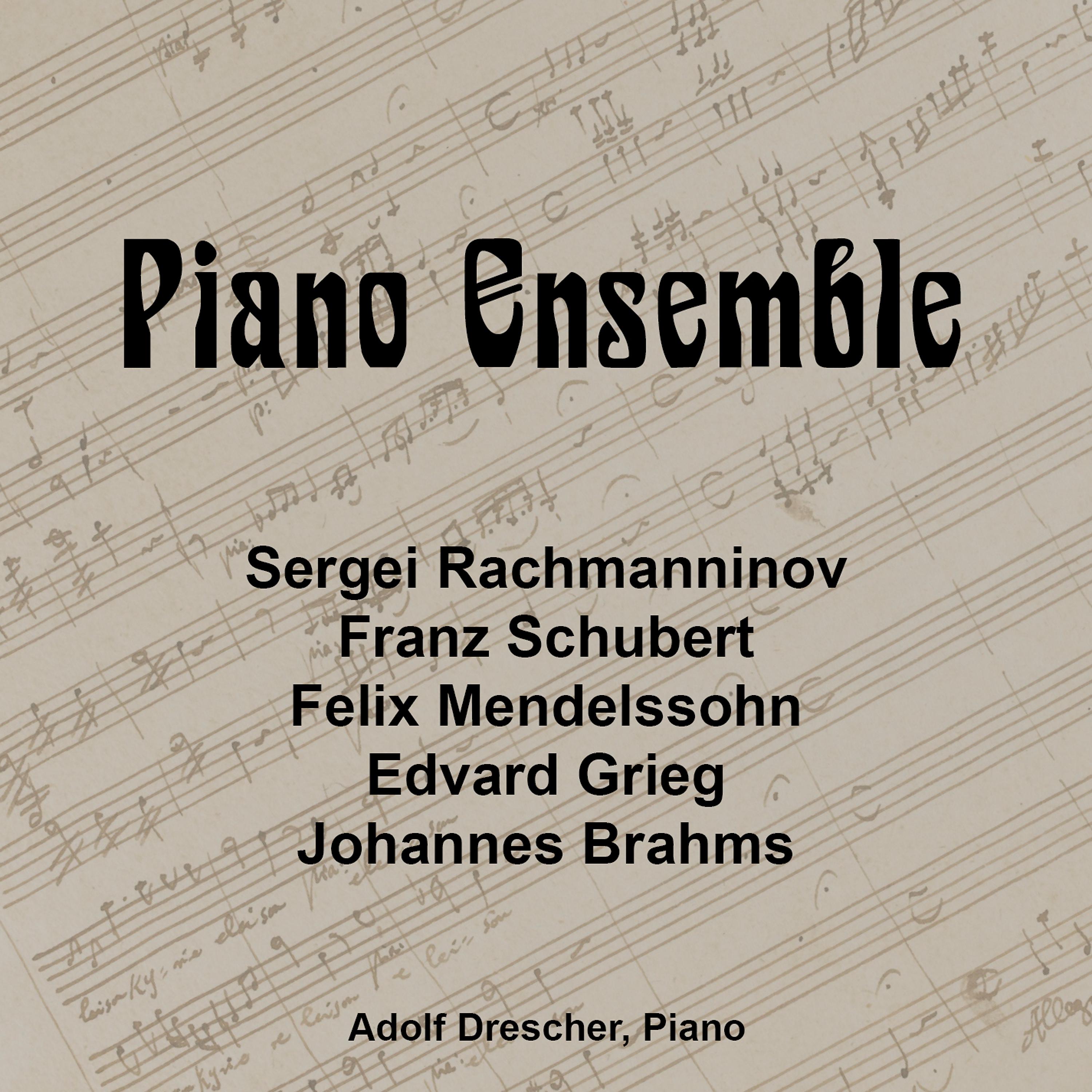Постер альбома Piano Ensemble