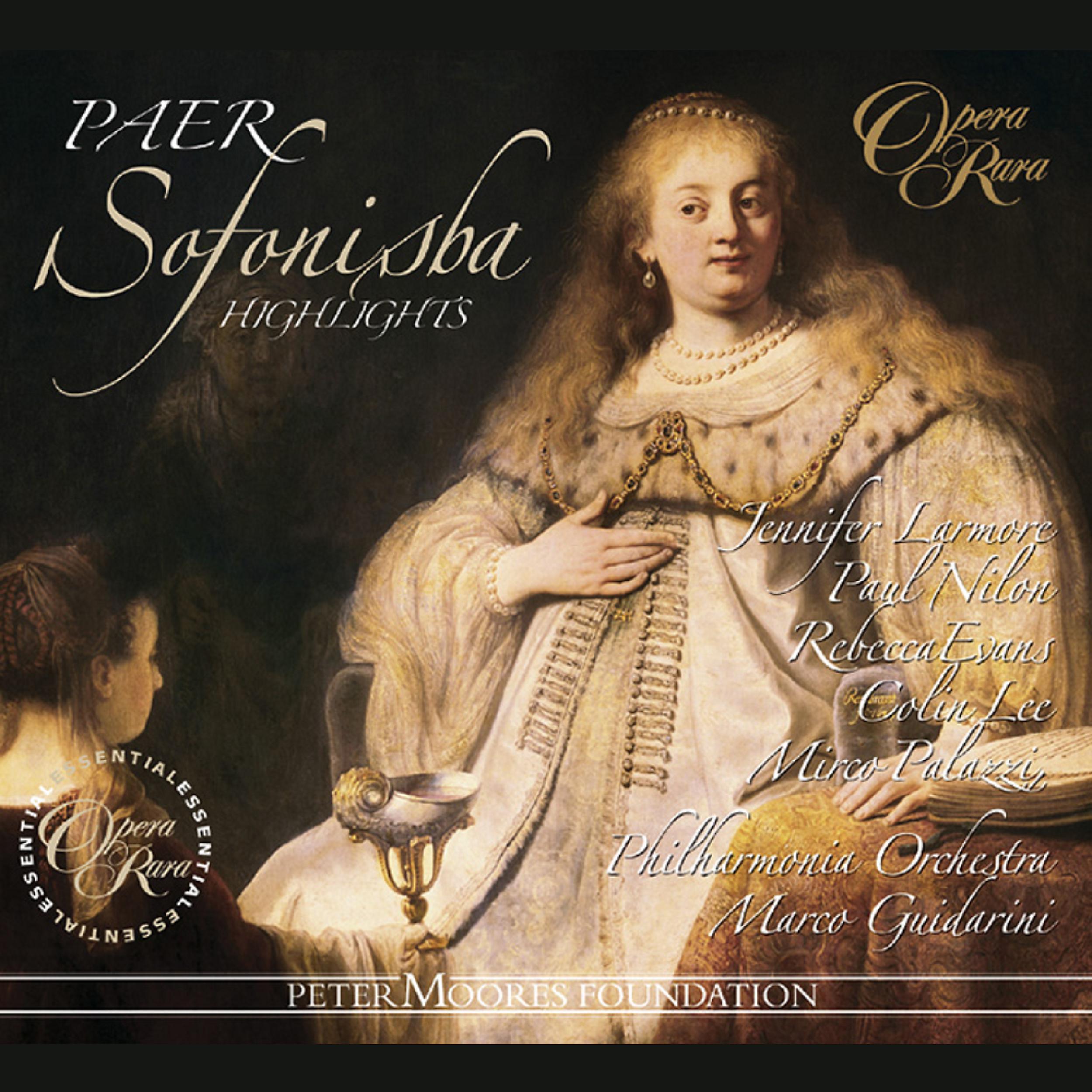 Постер альбома Paer: Sofonisba