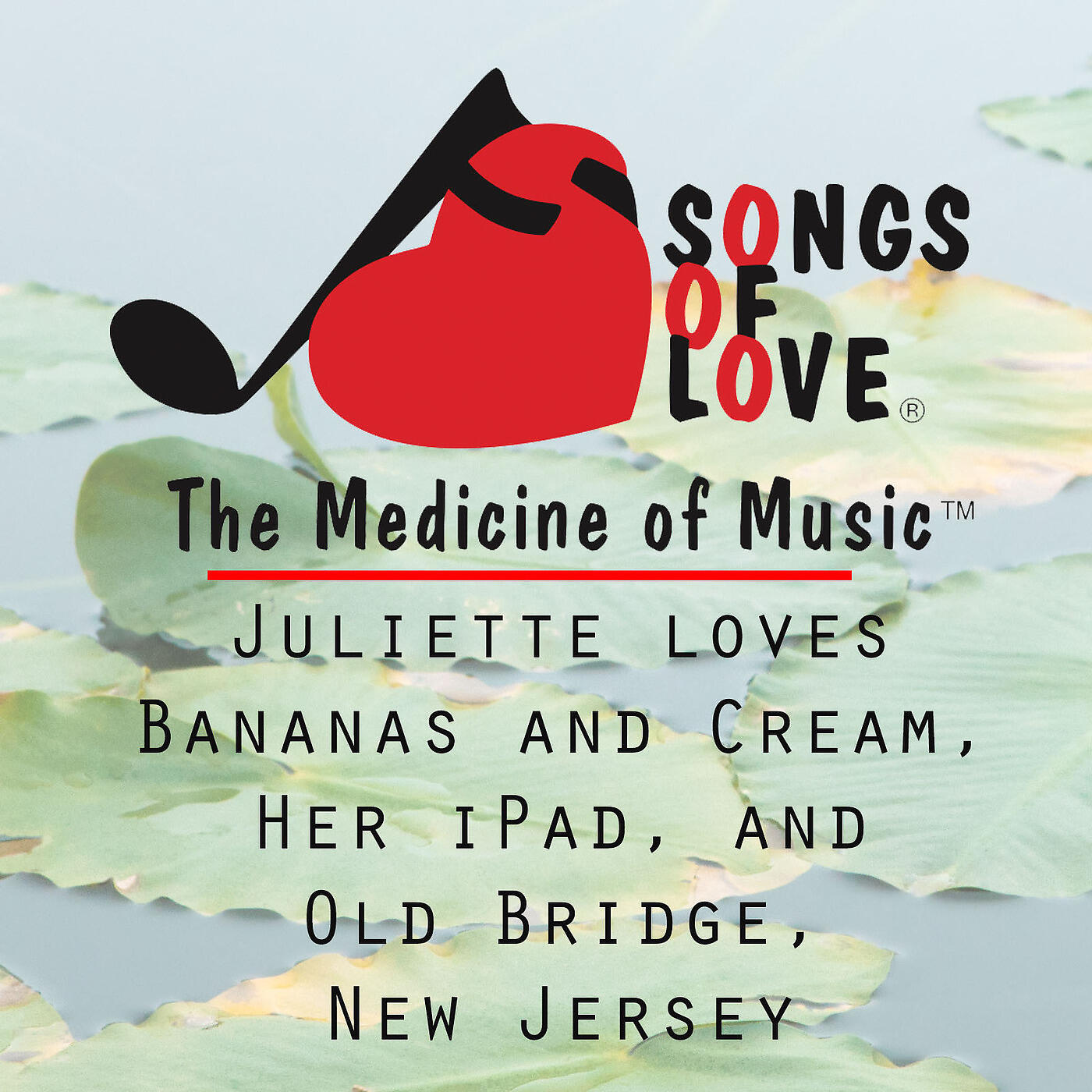 C. Allocco - Juliette Loves Bananas and Cream, Her iPad, and Old Bridge, New Jersey