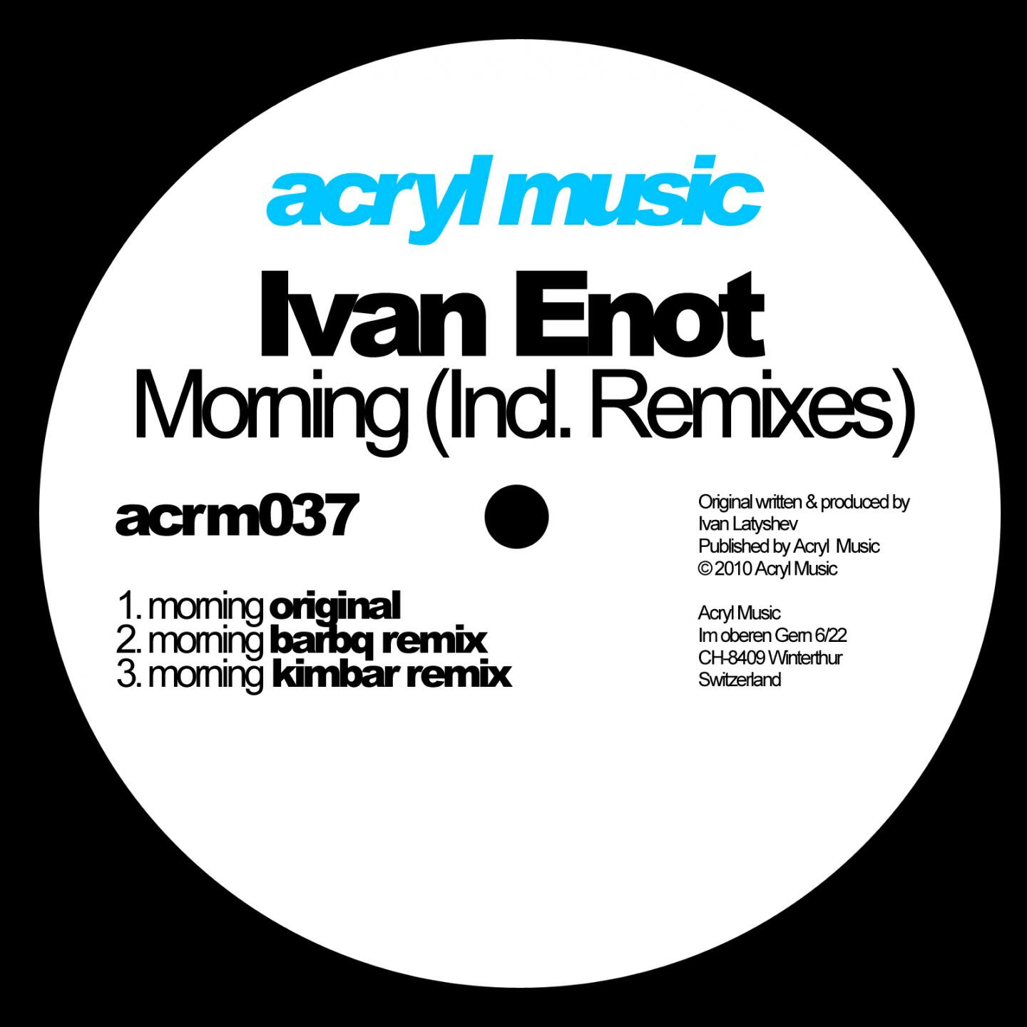 Ivan Enot - Morning (BarBQ Remix)