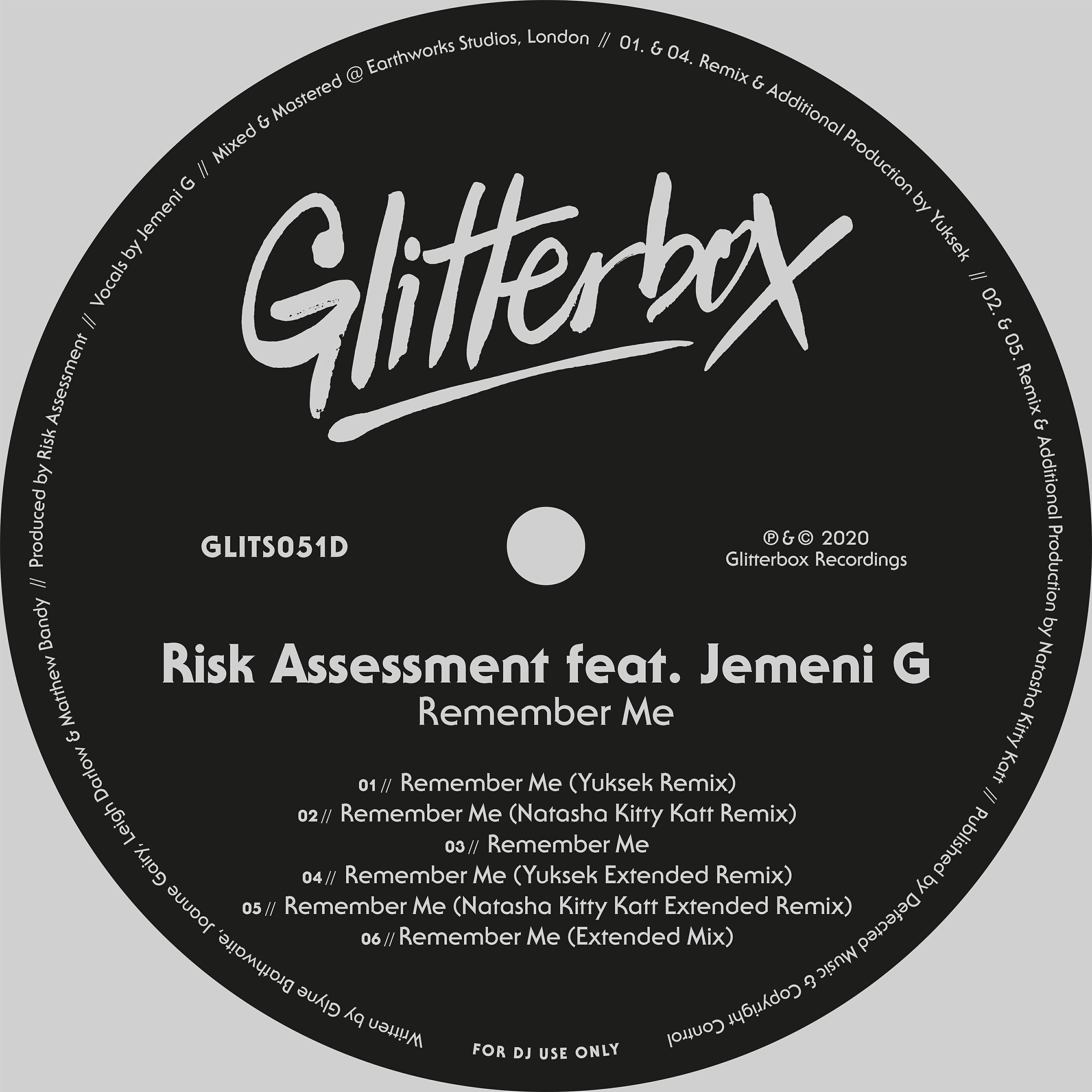 Risk Assessment - Remember Me (feat. Jemeni G) [Natasha Kitty Katt Extended Remix]
