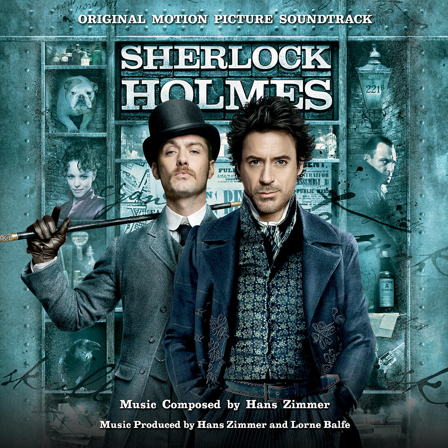 Альбом Sherlock Holmes (Original Motion Picture Soundtrack) - Hans Zimmer -  слушать все треки онлайн на Zvuk.com