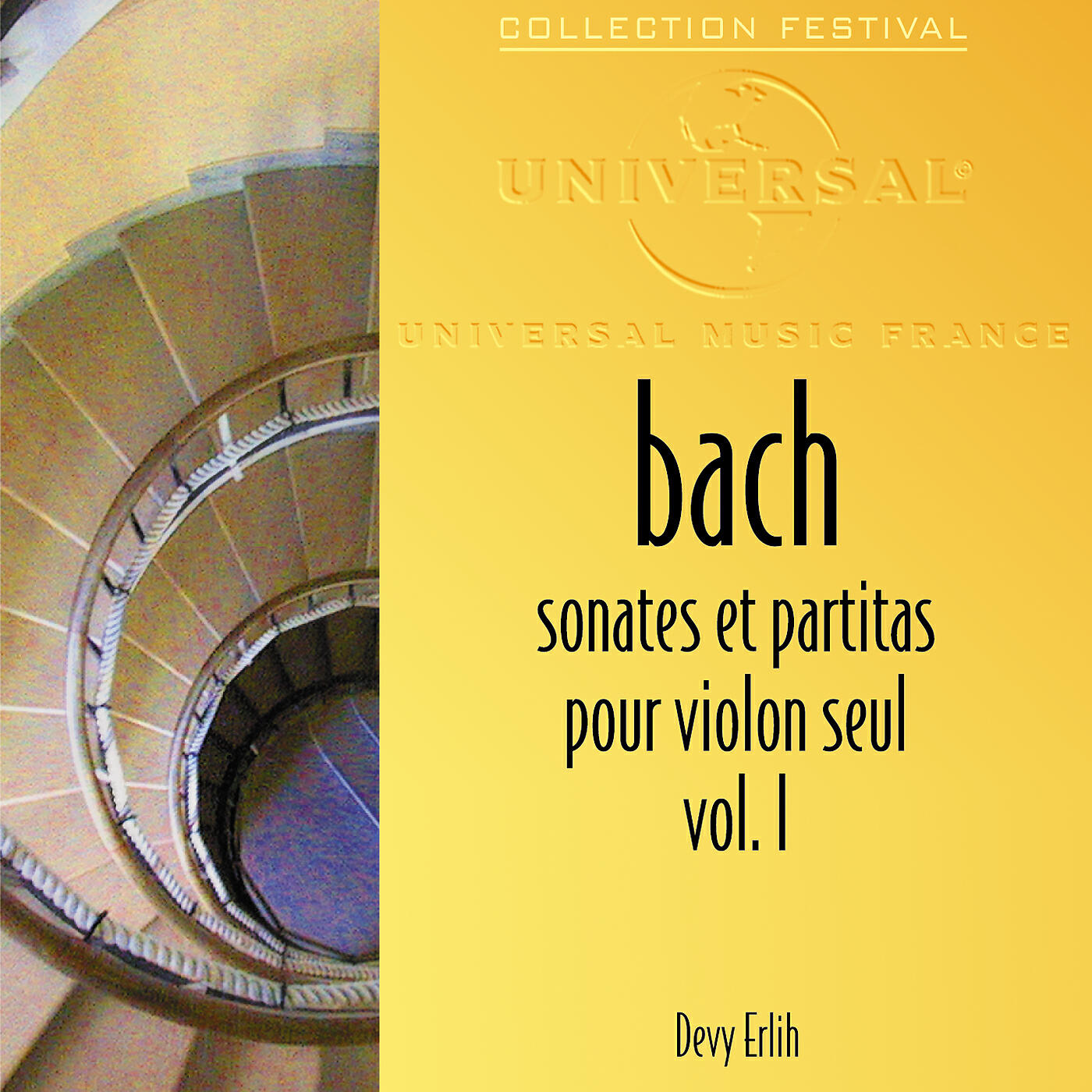 Devy Erlih - J.S. Bach: Sonata for Violin Solo No. 2 in A Minor, BWV 1003 - 1. Grave