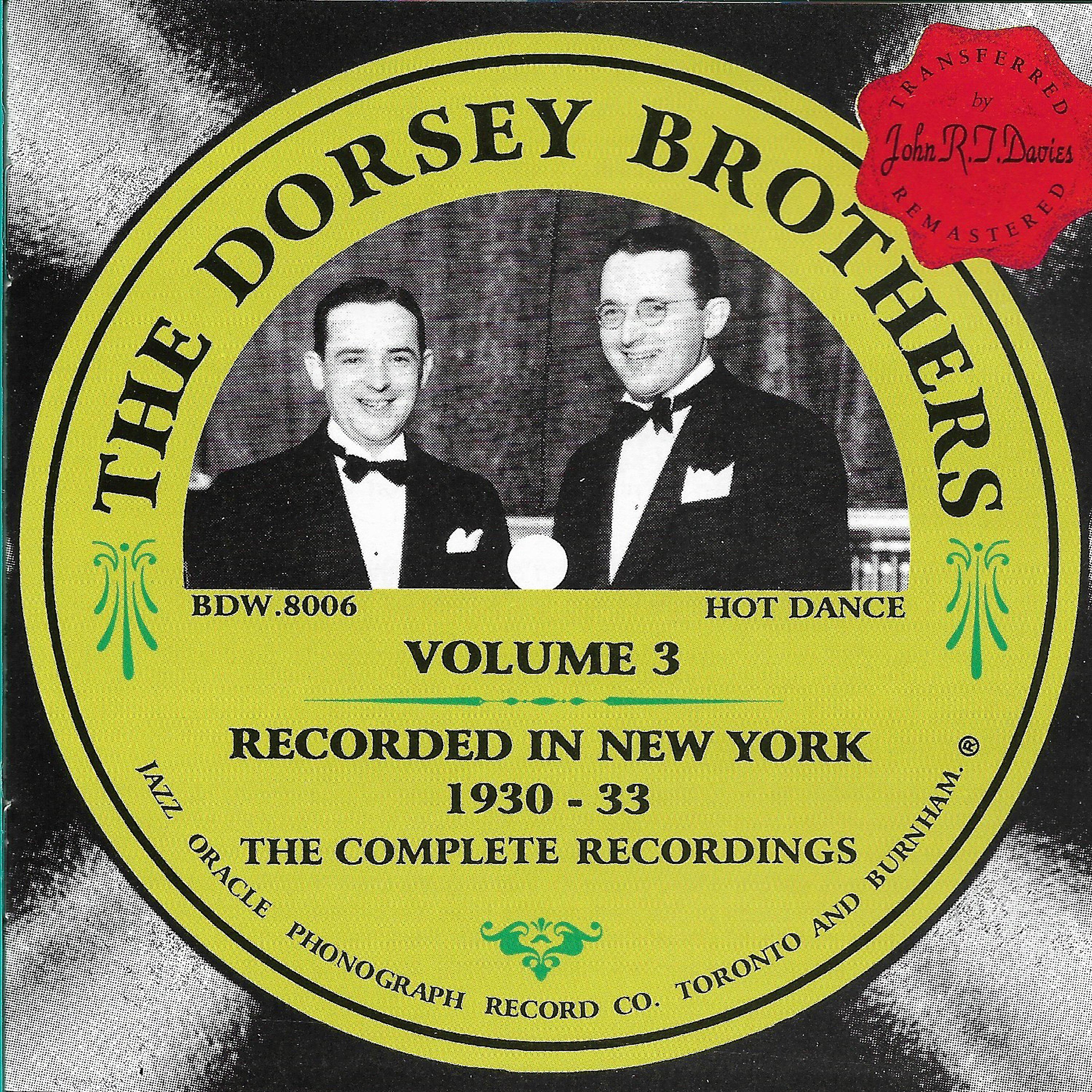 Постер альбома The Dorsey Brothers 1930-1933, Vol. 3