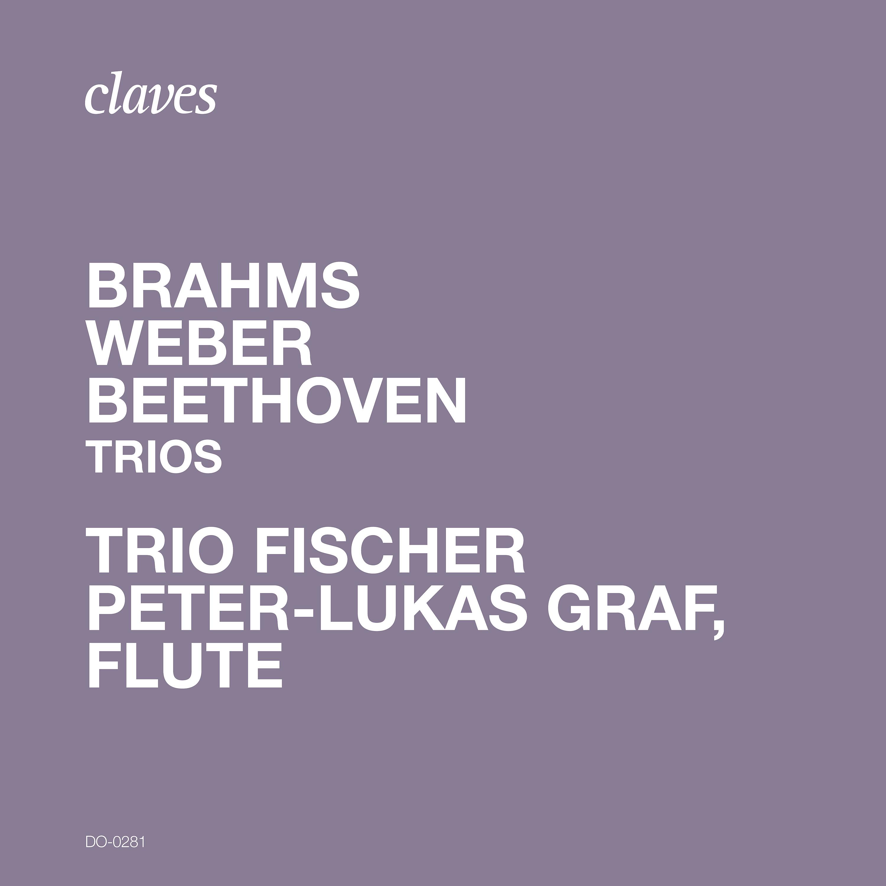 Постер альбома Brahms, Weber & Beethoven: Trios