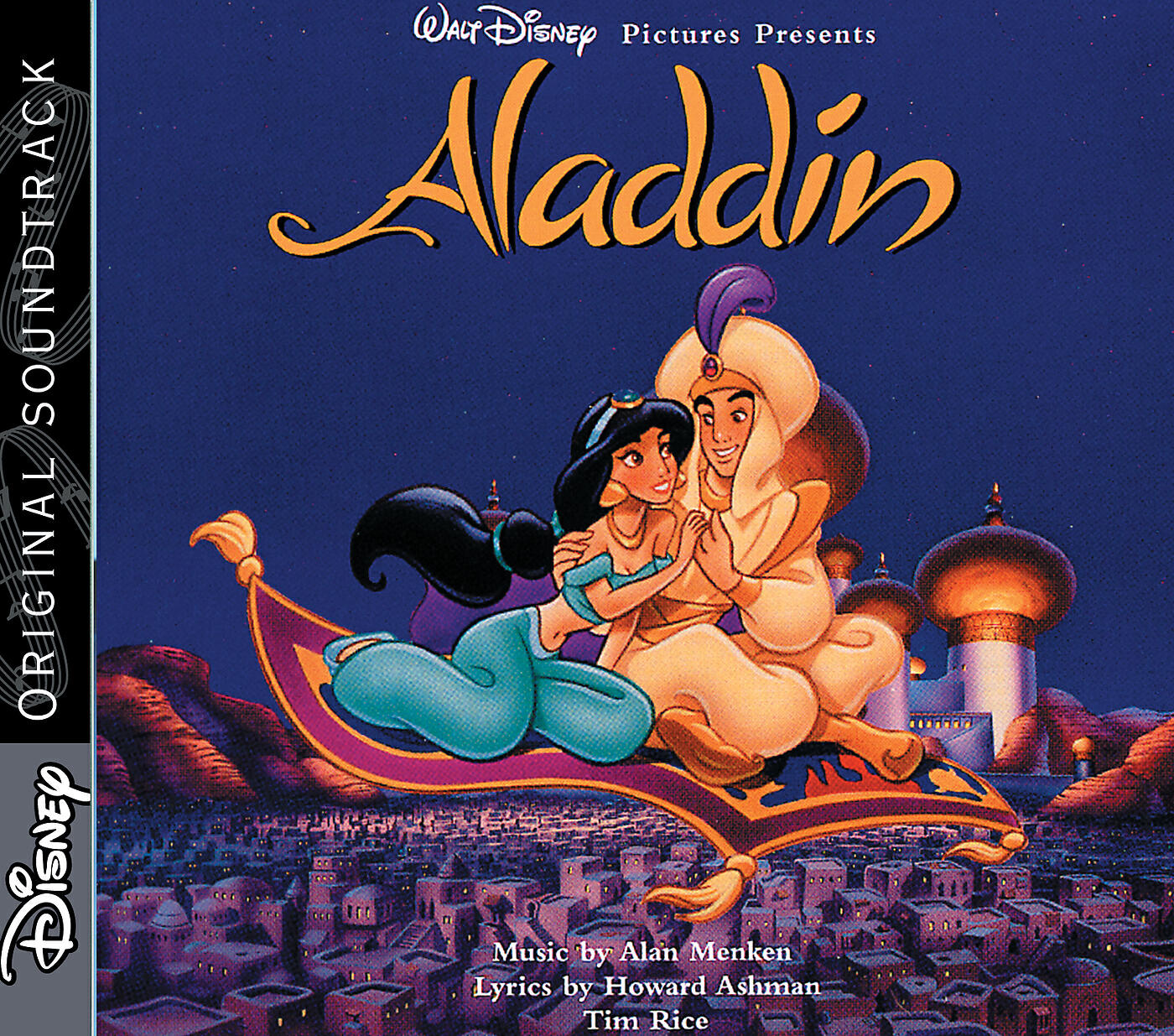 Алладин песня арабская ночь. Aladdin Алан Менкен. Алладин 1992 OST. Аладдин обложка. Алладин в оригинале.