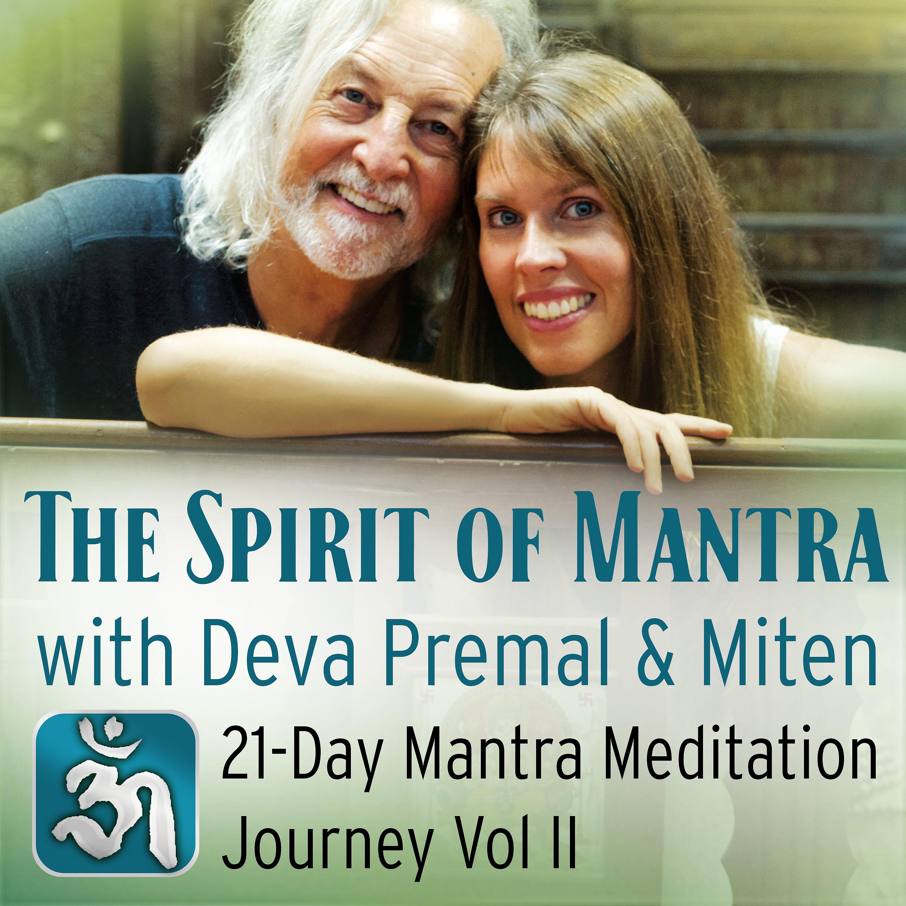 Постер альбома The Spirit of Mantra with Deva Premal & Miten