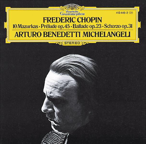 Постер альбома Chopin: 10 Mazurkas; Prélude Op.45; Ballade Op.23; Scherzo Op.31