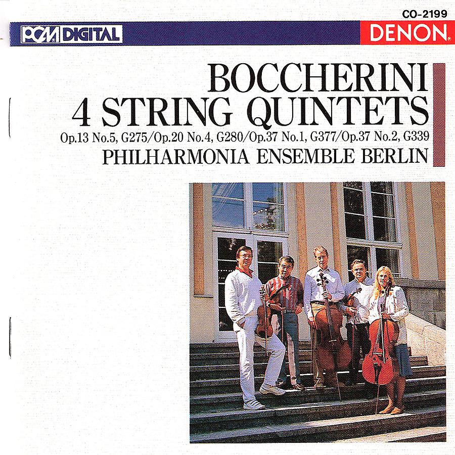 Постер альбома Boccherini: String Quintets