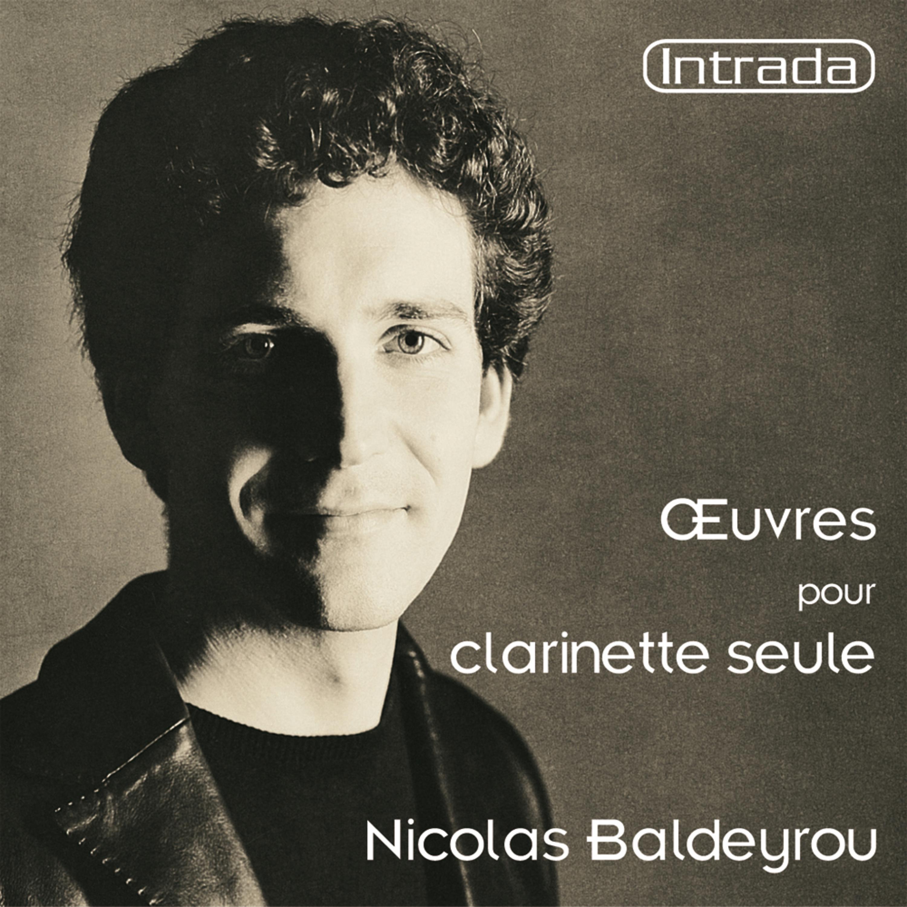 Постер альбома Oeuvres pour clarinette seule