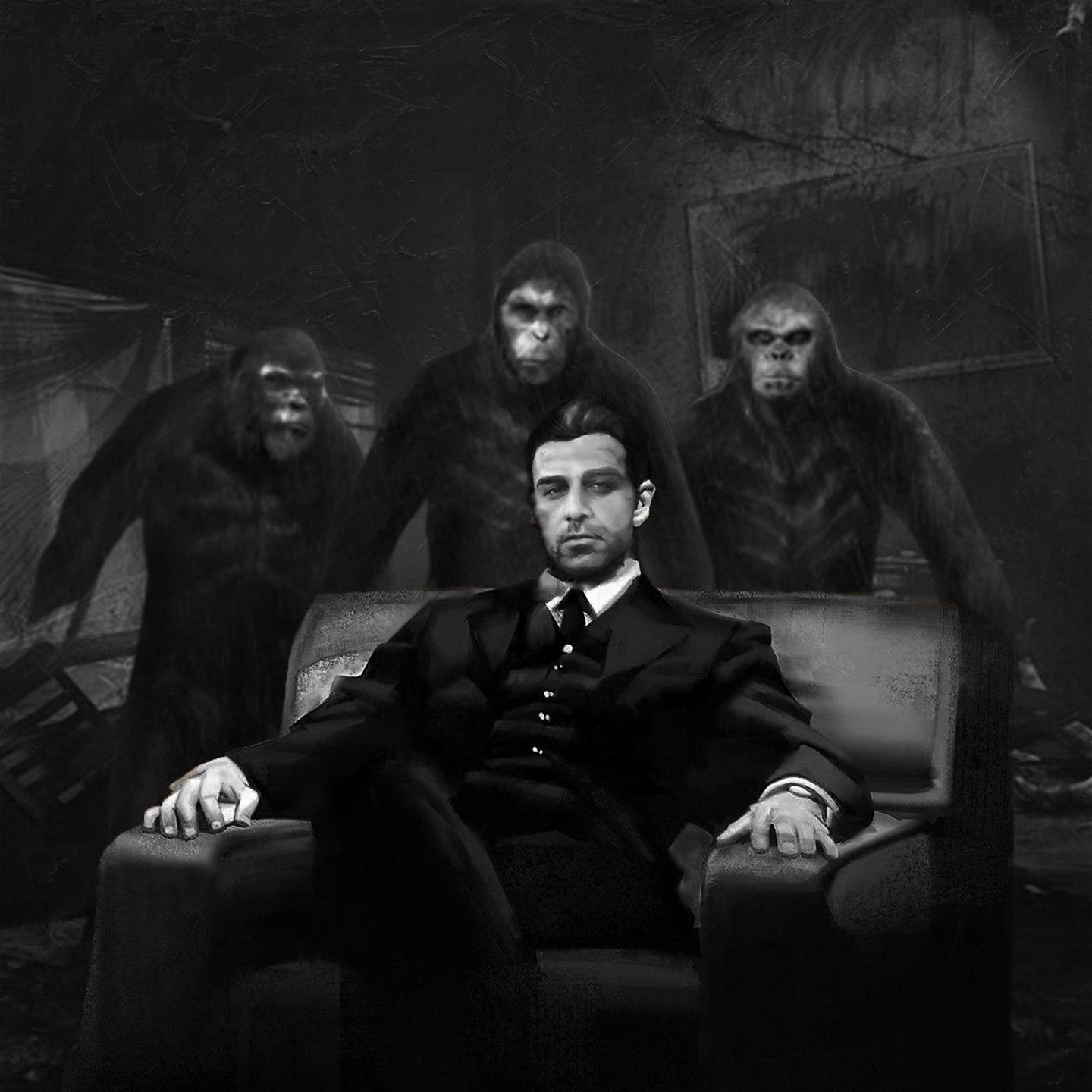 Постер альбома The Three Monkeys