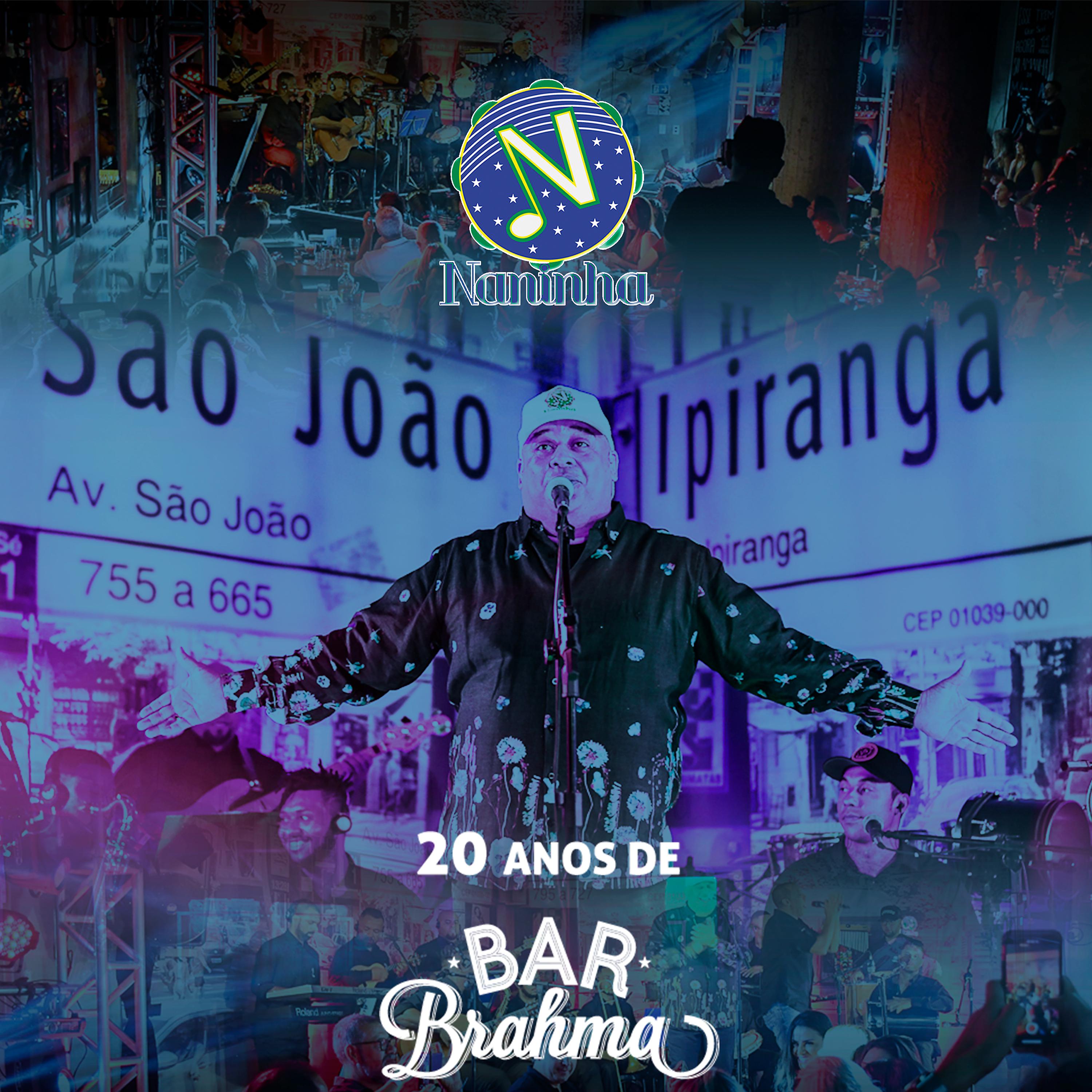 Постер альбома 20 Anos de Bar Brahma - Ao Vivo