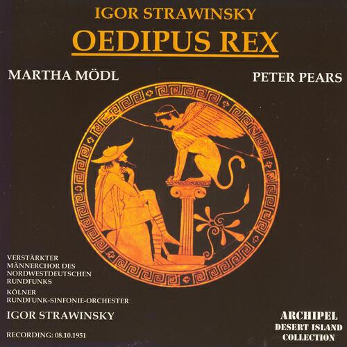 Martha Mödl - Oedipus Rex : Act I : Non Reparis Vetus Scelus OedipusChor