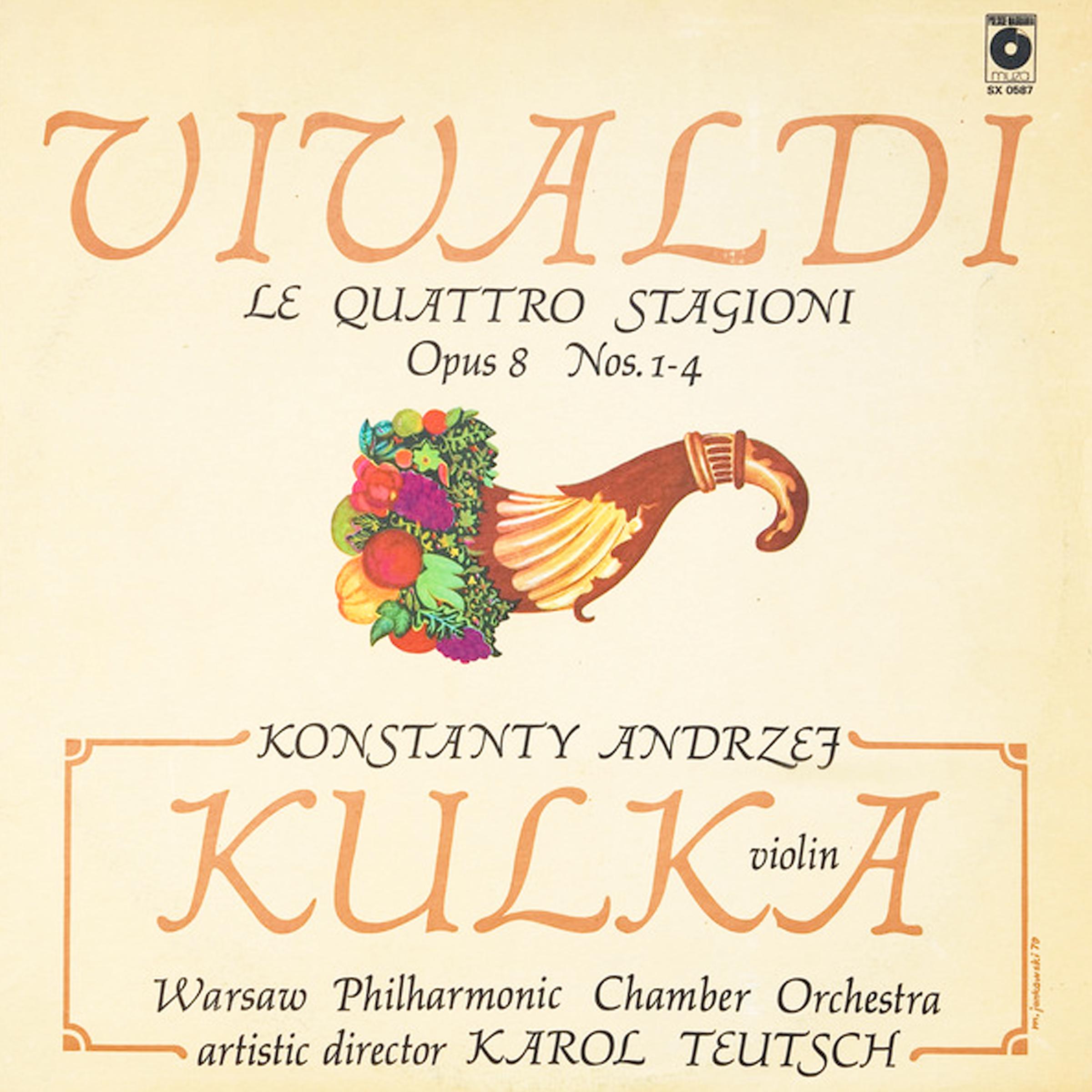 Постер альбома Vivaldi: Le quattro stagioni, Op. 8, Nos. 1-4