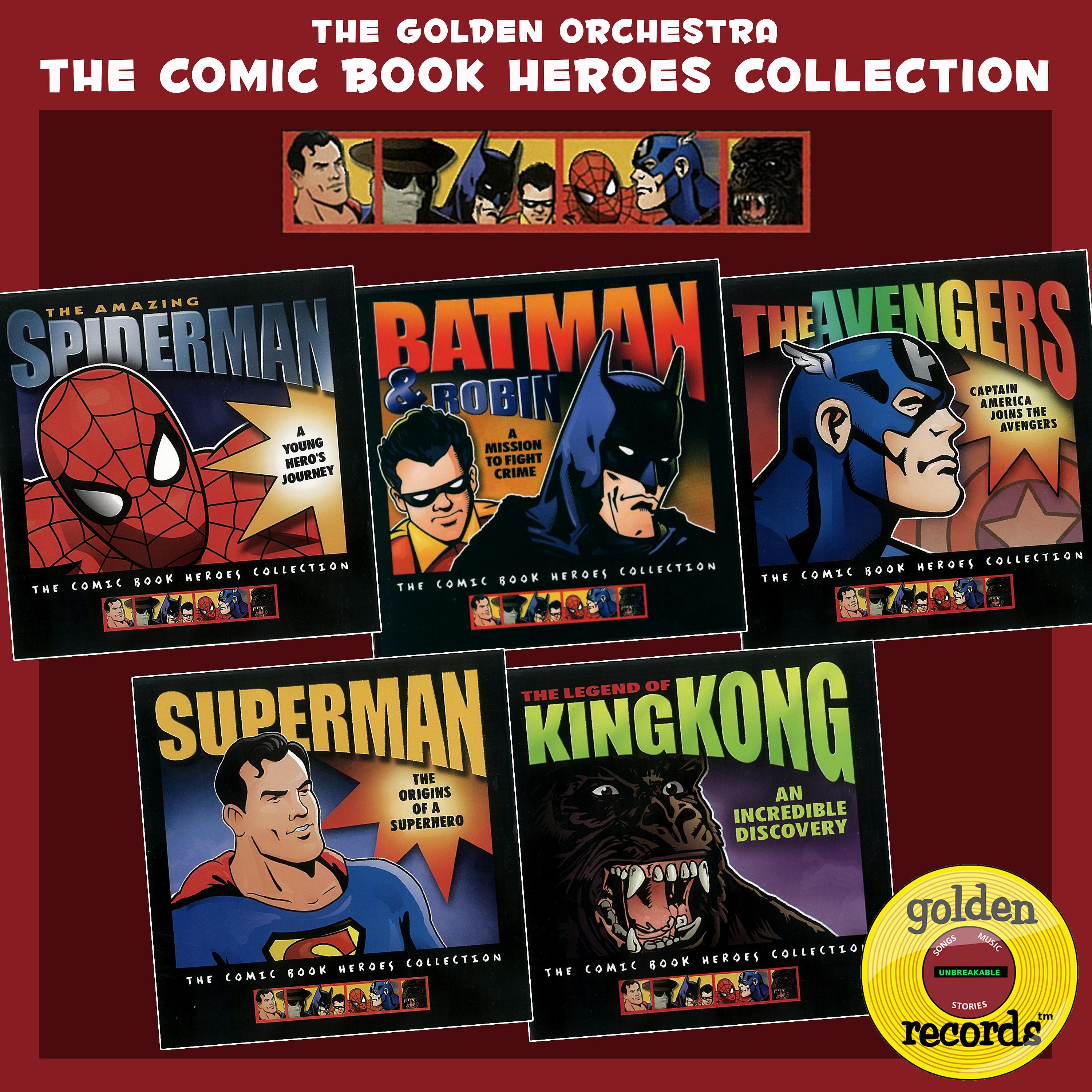 Постер альбома The Comic Book Heroes Collection