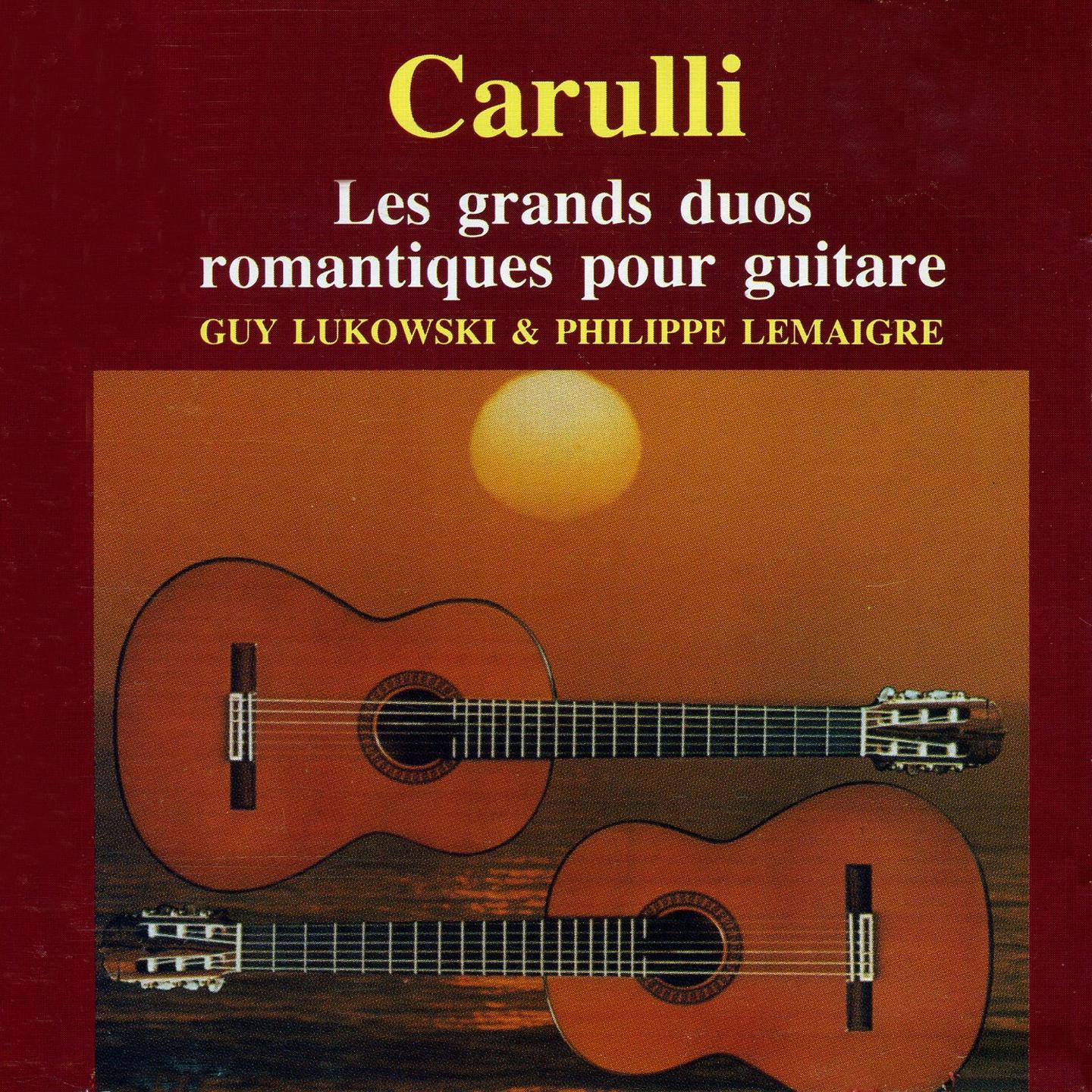 Постер альбома Les grands duos romantiques pour guitare, Ferdinando Carulli