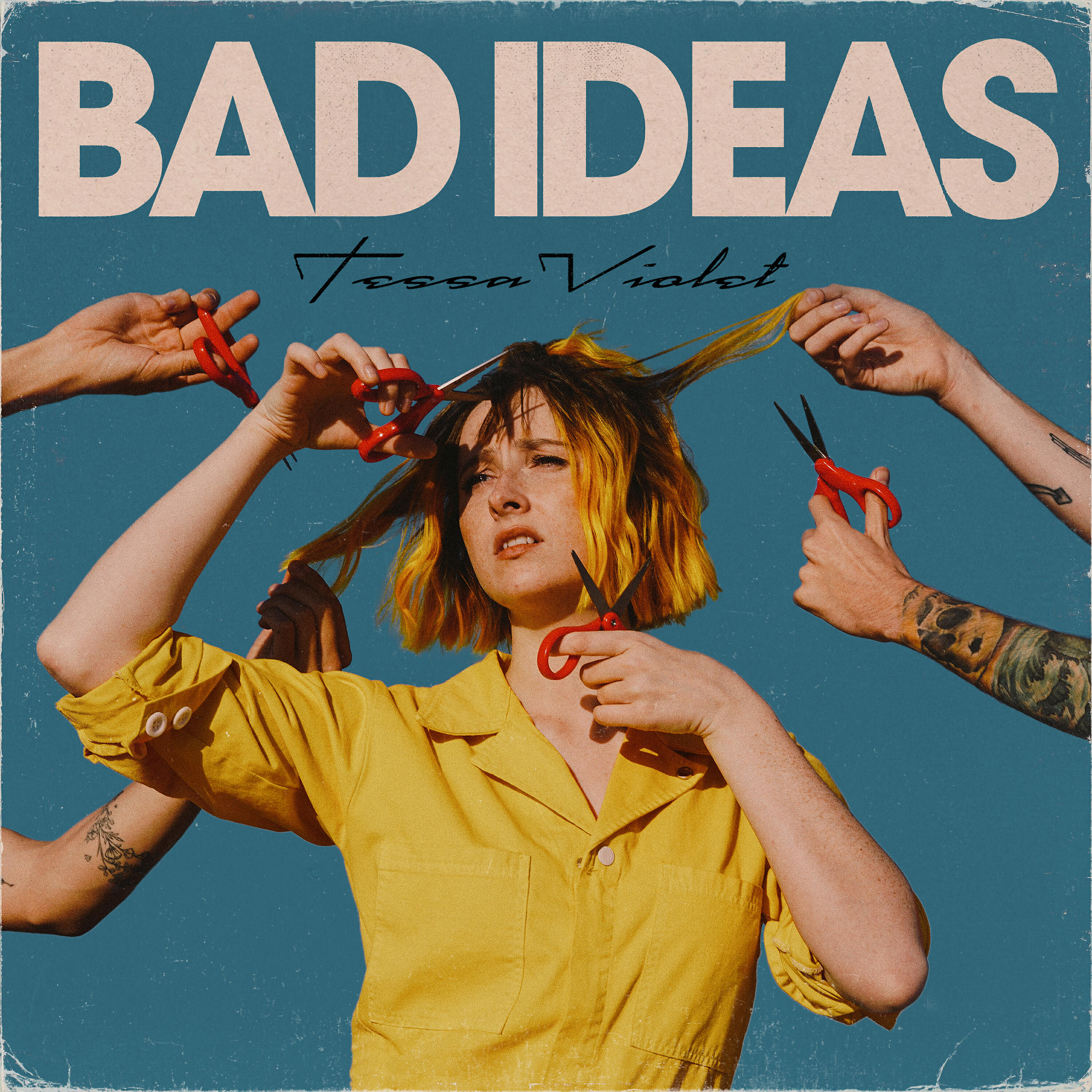Bad idea текст. Bad ideas?. Тесса Вайолет. Обложки альбомов. Tessa Violet обложка.