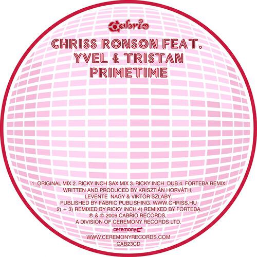 Chriss Ronson - Primetime (Ricky Inch Dub)